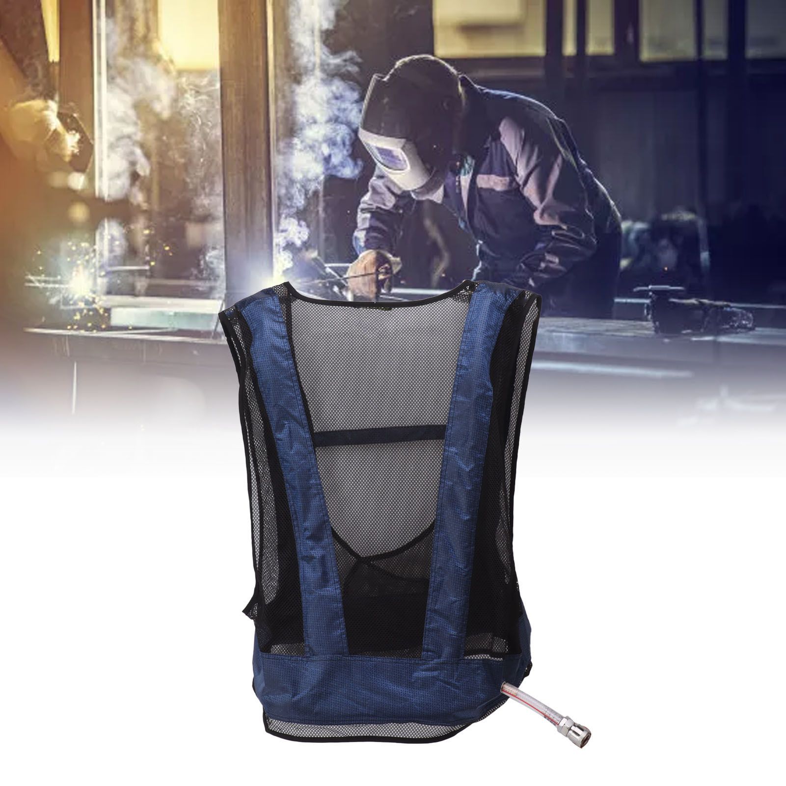 Air Conditioner Waistcoat Reduce Temperature Compressed Air Cooling Welding view 12