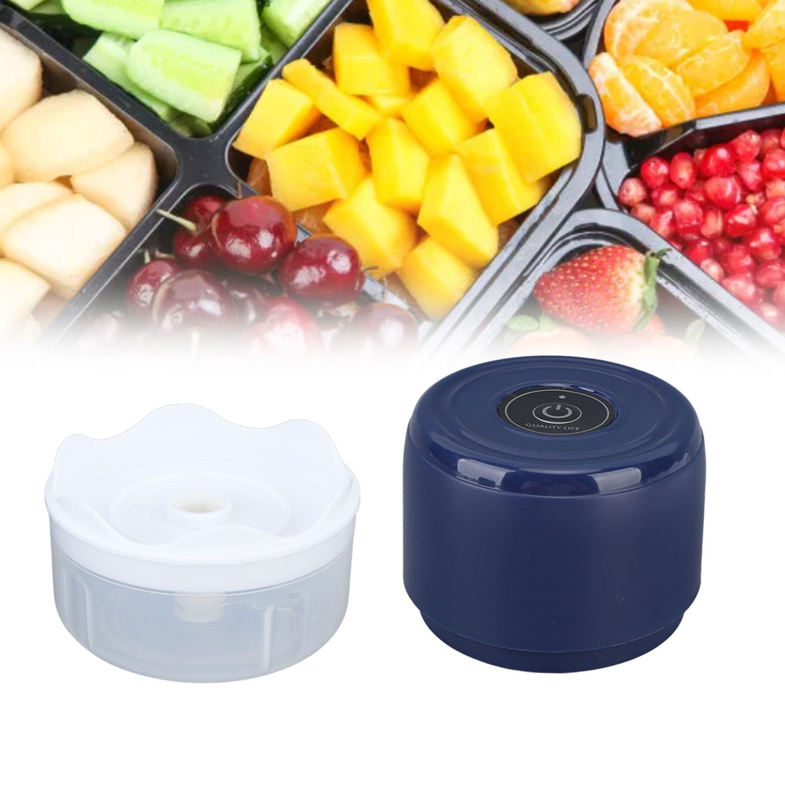 Electric Garlic Chopper Mini Cordless Waterproof Portable Food Processor for view 11