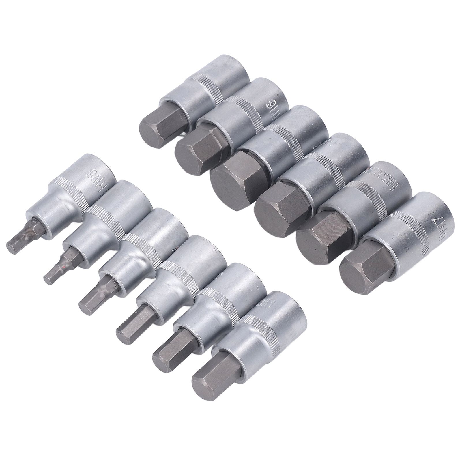 12PCS Drive Socket Set Steel High Hardness Wear Resistant 1/2in Drive Master view 8