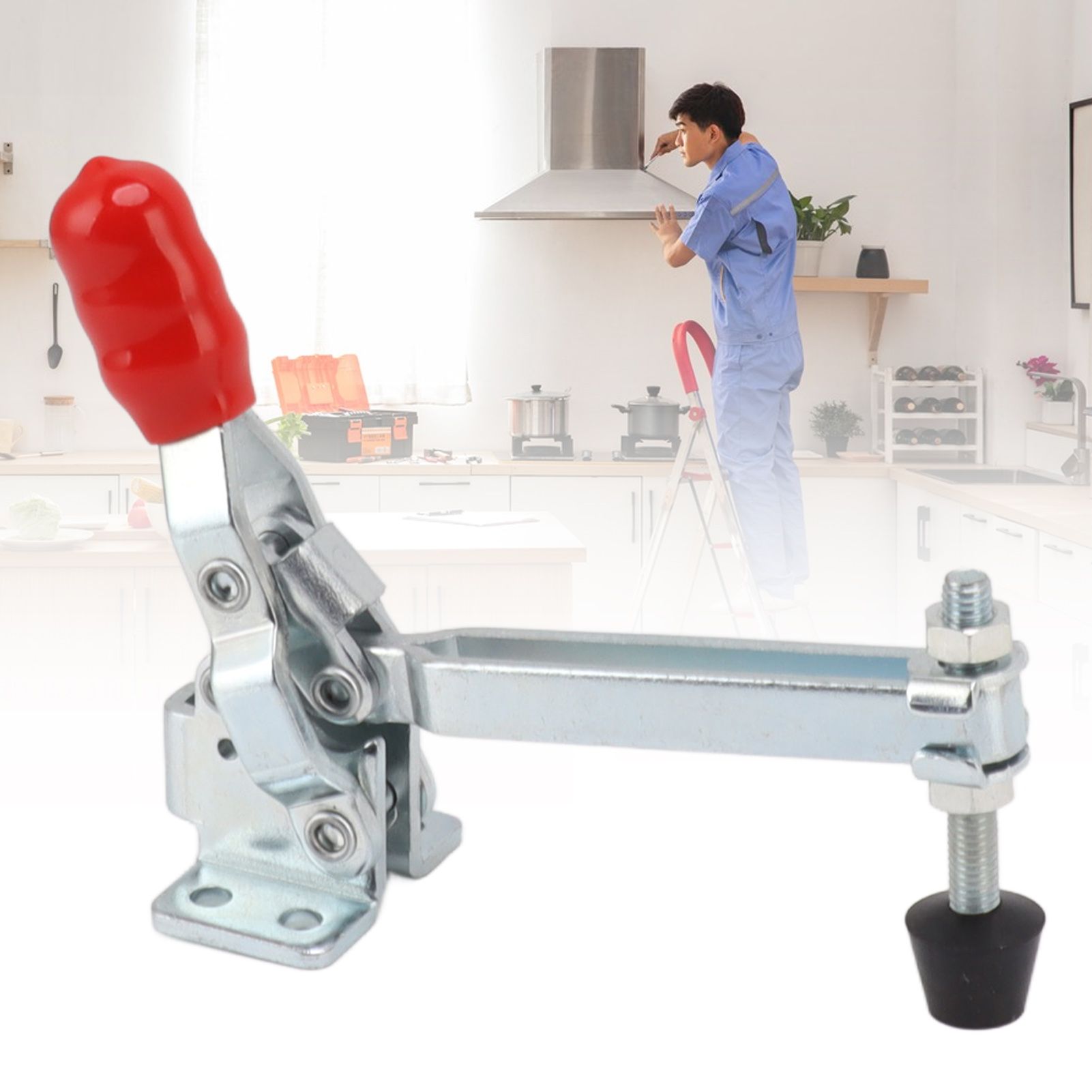 Toggle Clamp Adjustable Stainless Steel Quick Release Stroke Clamp for view 12