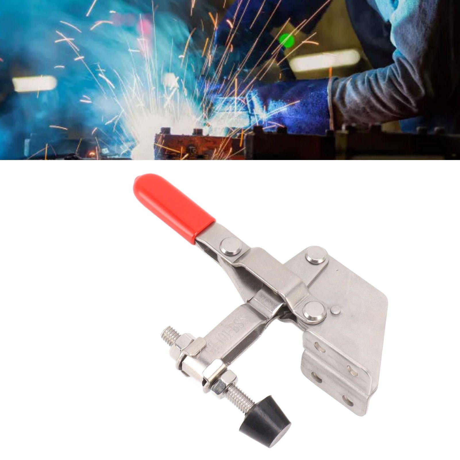 Quick Release Toggle Clamp 304 Stainless Steel 100kg Clamping Force Lever view 12