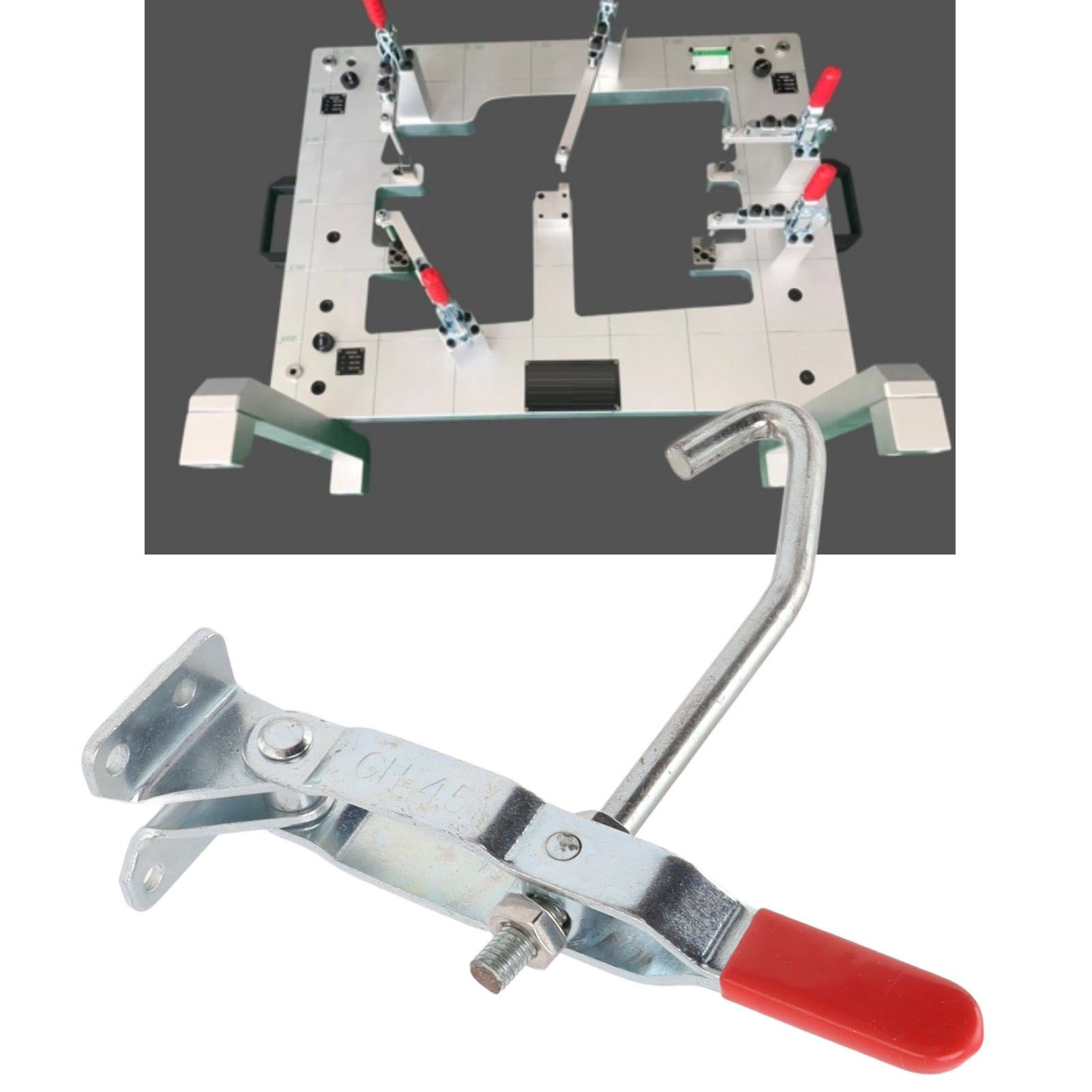 J Hook Type Toggle Clamp Quick Holding Draw Latch Action Pull Hook Type view 11