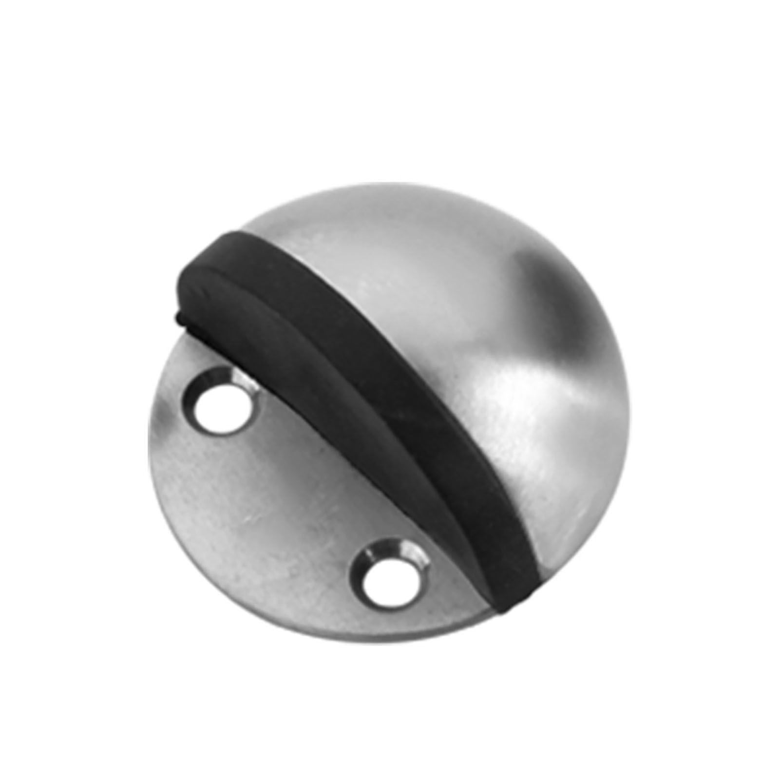 Dome Door Stop 304 Stainless Steel Sound Dampening Floor Door Bumper Punching view 2
