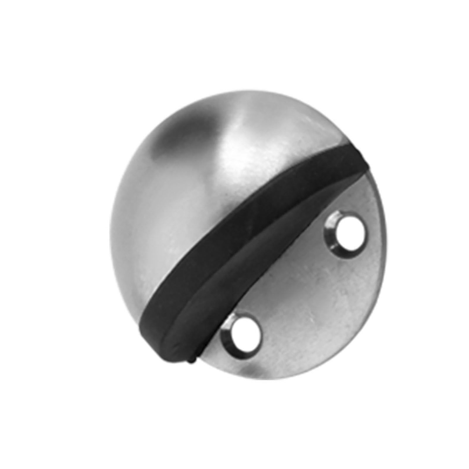 Dome Door Stop 304 Stainless Steel Sound Dampening Floor Door Bumper Punching view 3