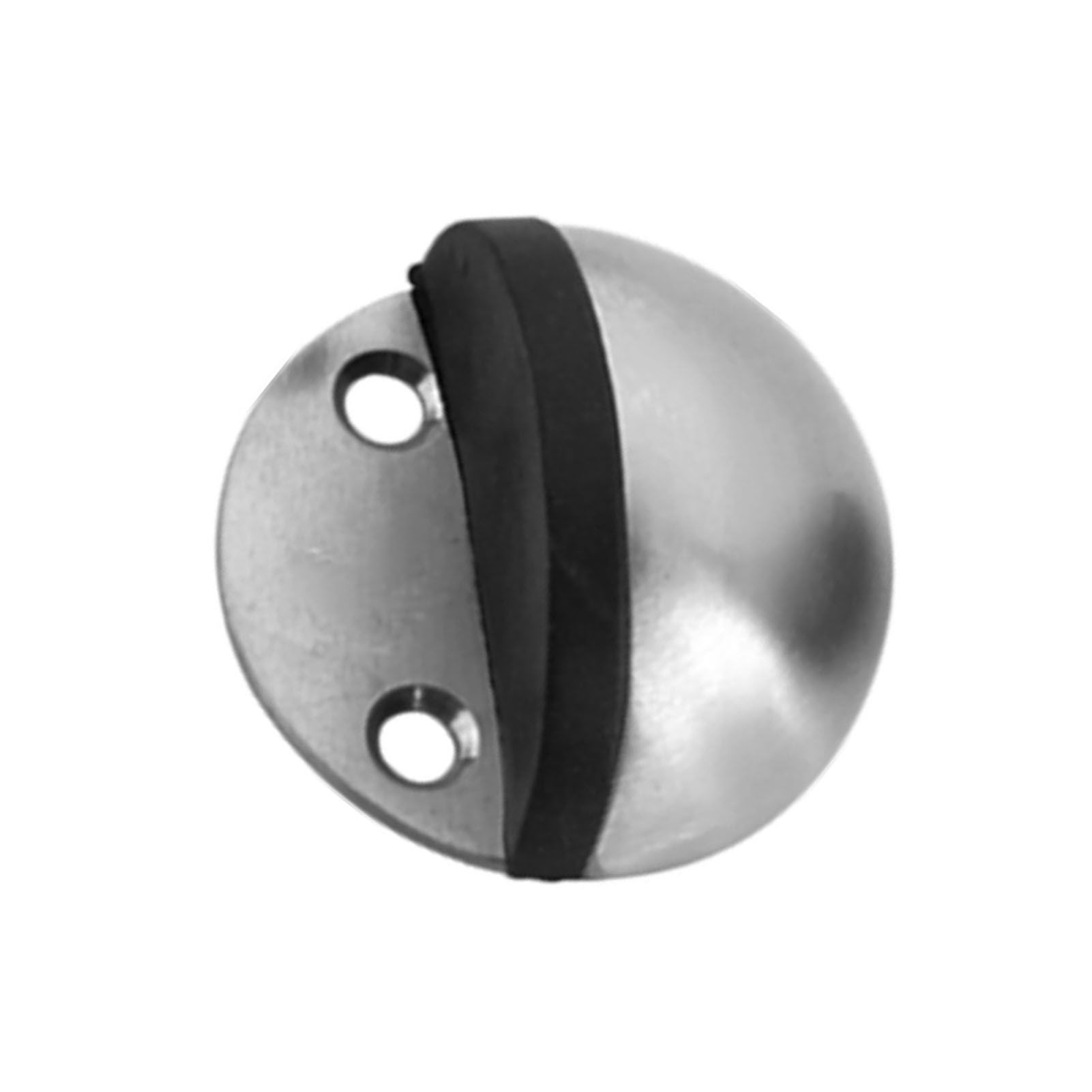 Dome Door Stop 304 Stainless Steel Sound Dampening Floor Door Bumper Punching view 5