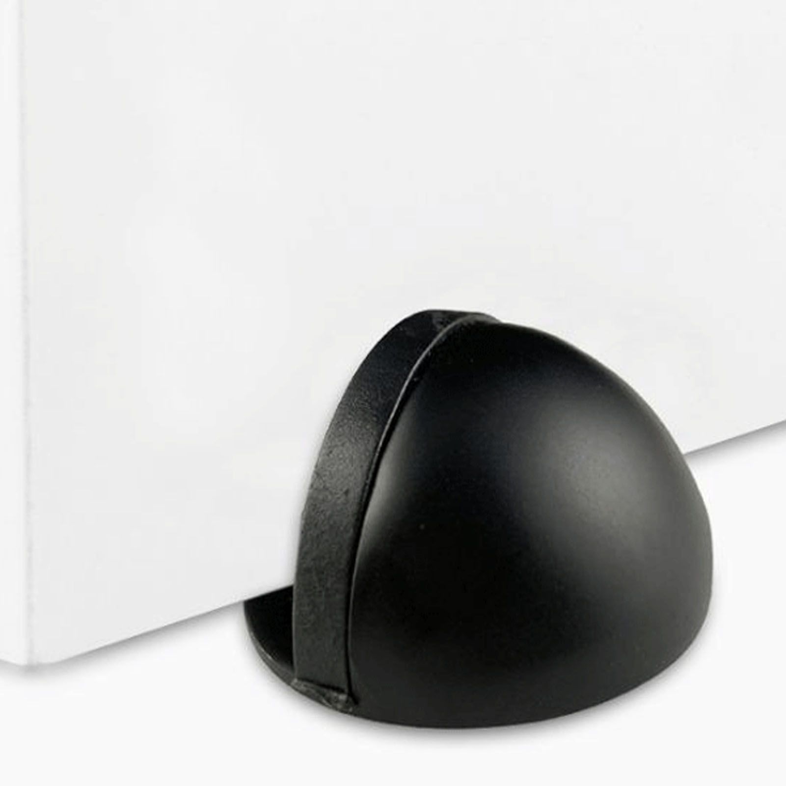 Dome Door Stop 304 Stainless Steel Sound Dampening Floor Door Bumper Punching view 8