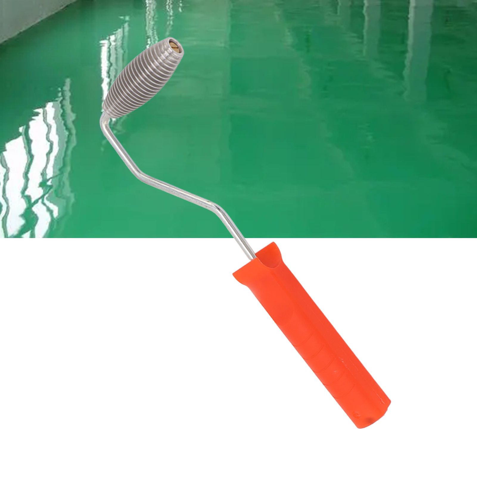 Fiberglass Roller Bubble Paddle Tool Aluminum Alloy Bubble Roller With Plastic view 12