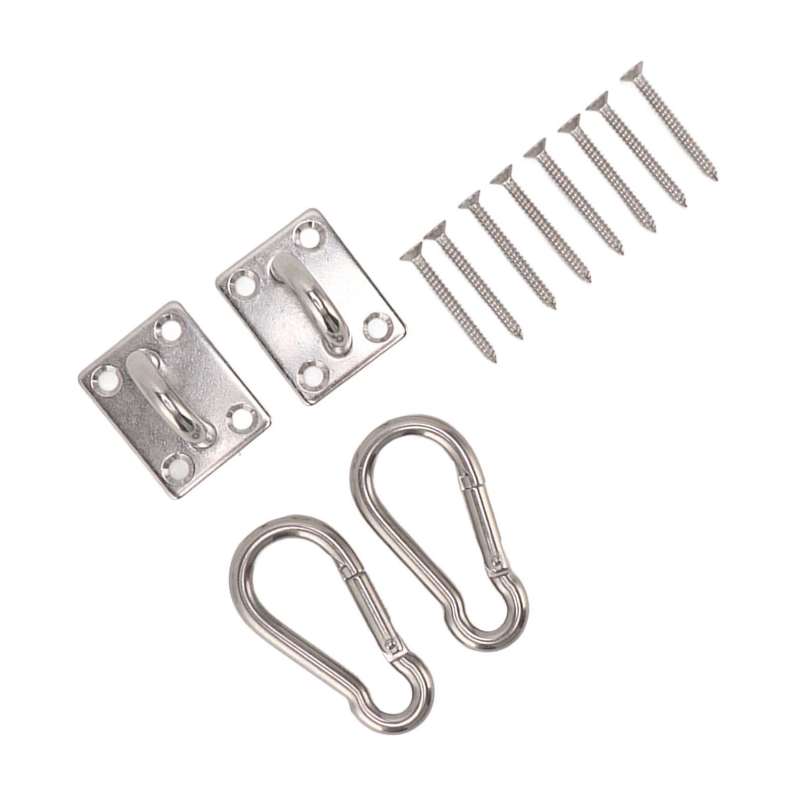 200kg Outdoor Swing Hook Set with Square Door Buckle Spring Hook 304 Stainless view 5