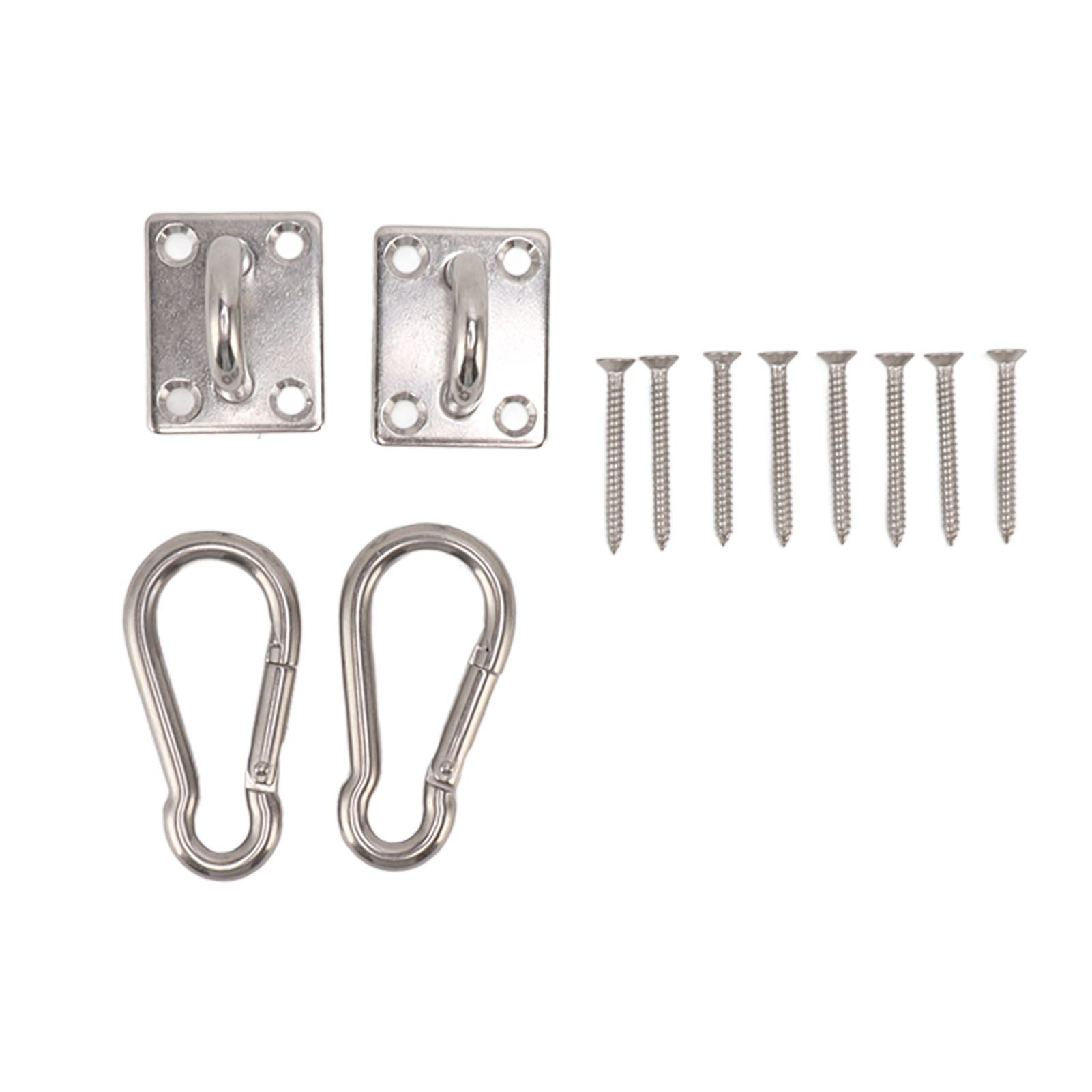 200kg Outdoor Swing Hook Set with Square Door Buckle Spring Hook 304 Stainless view 6