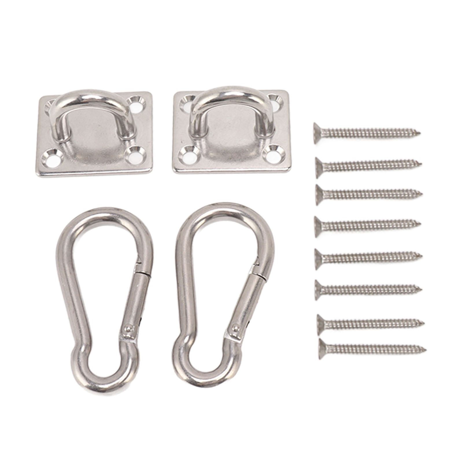 200kg Outdoor Swing Hook Set with Square Door Buckle Spring Hook 304 Stainless view 8