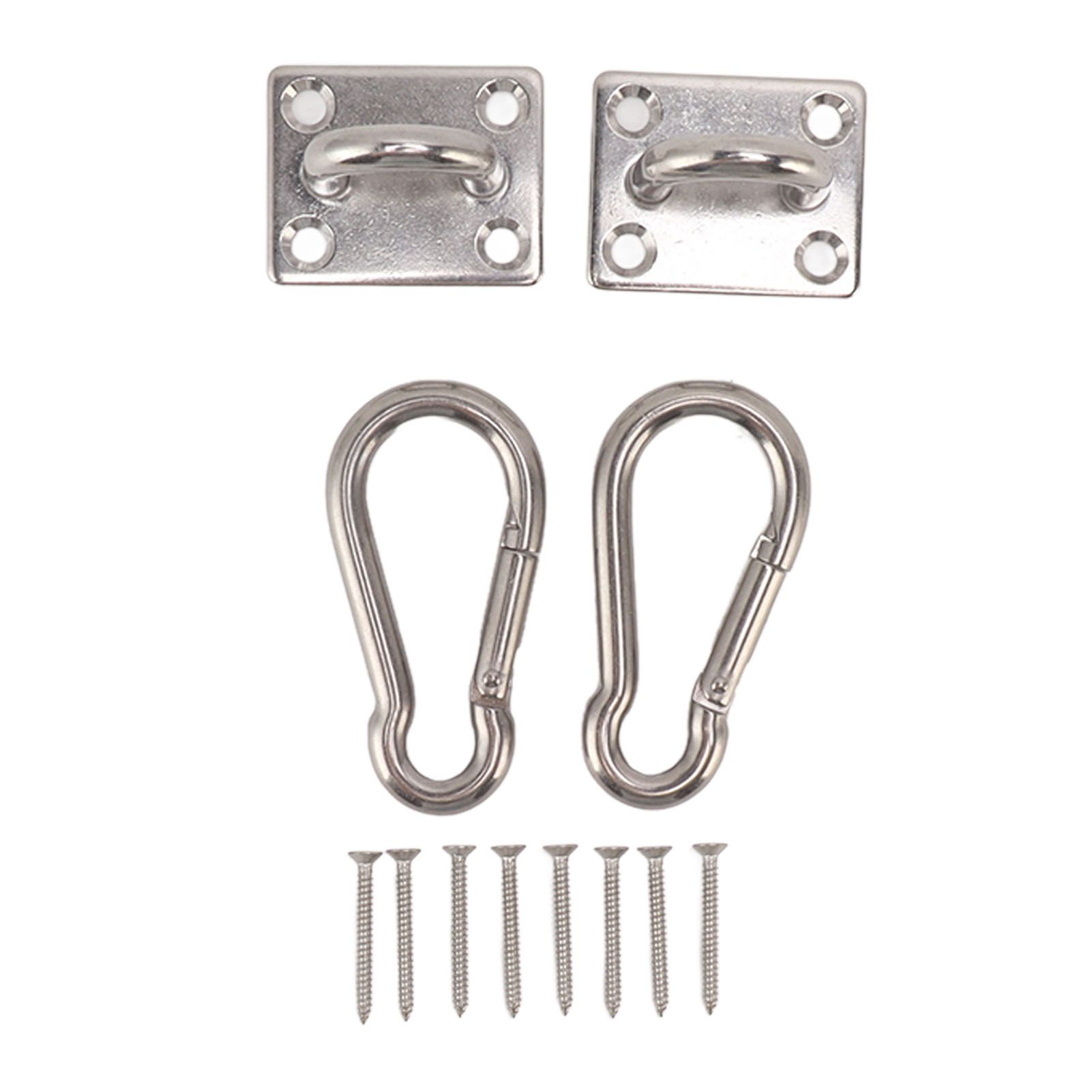 200kg Outdoor Swing Hook Set with Square Door Buckle Spring Hook 304 Stainless view 9