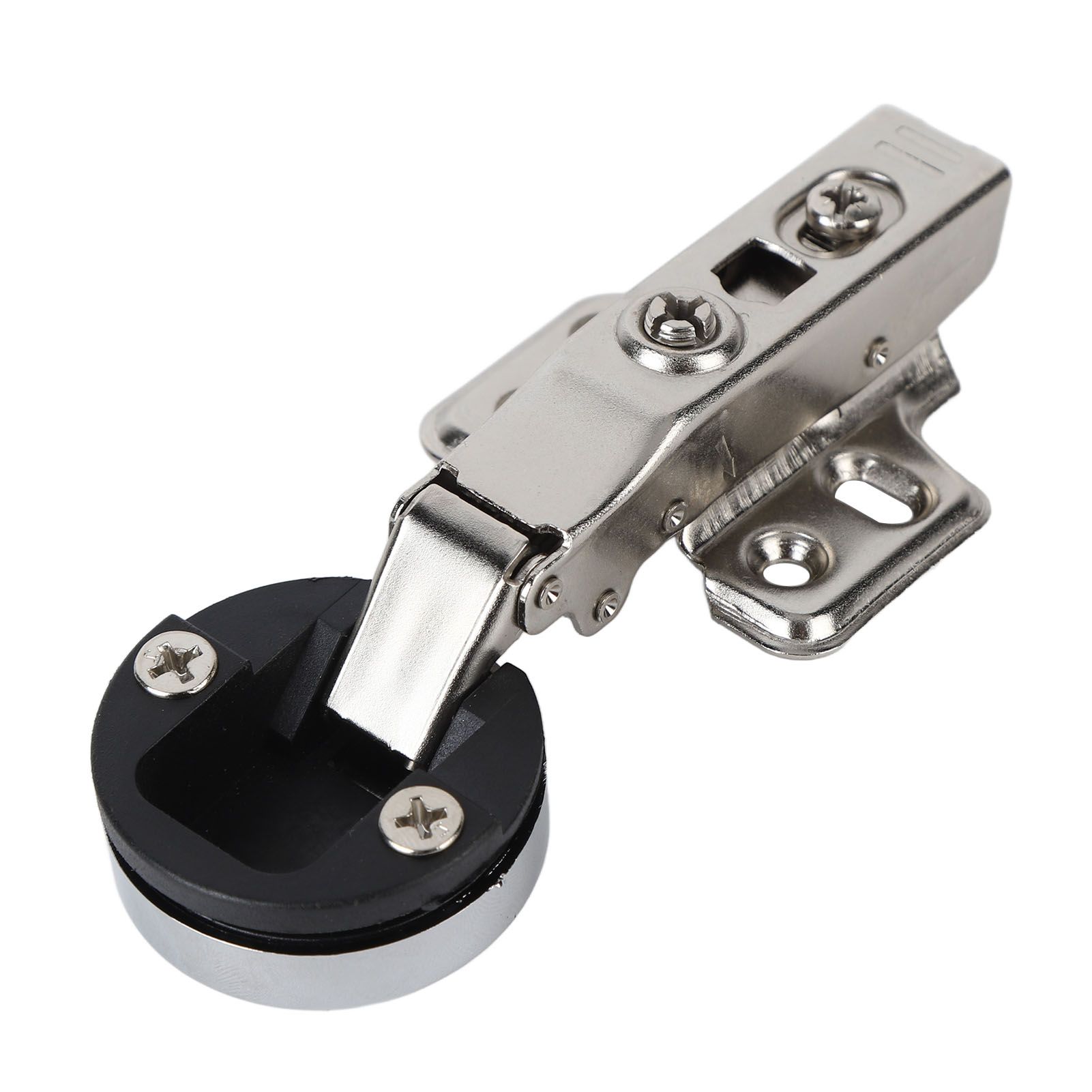 2Set Stainless Steel 201 Cabinet Glass Door Hinge 35 Cup Glass Door Damping view 13