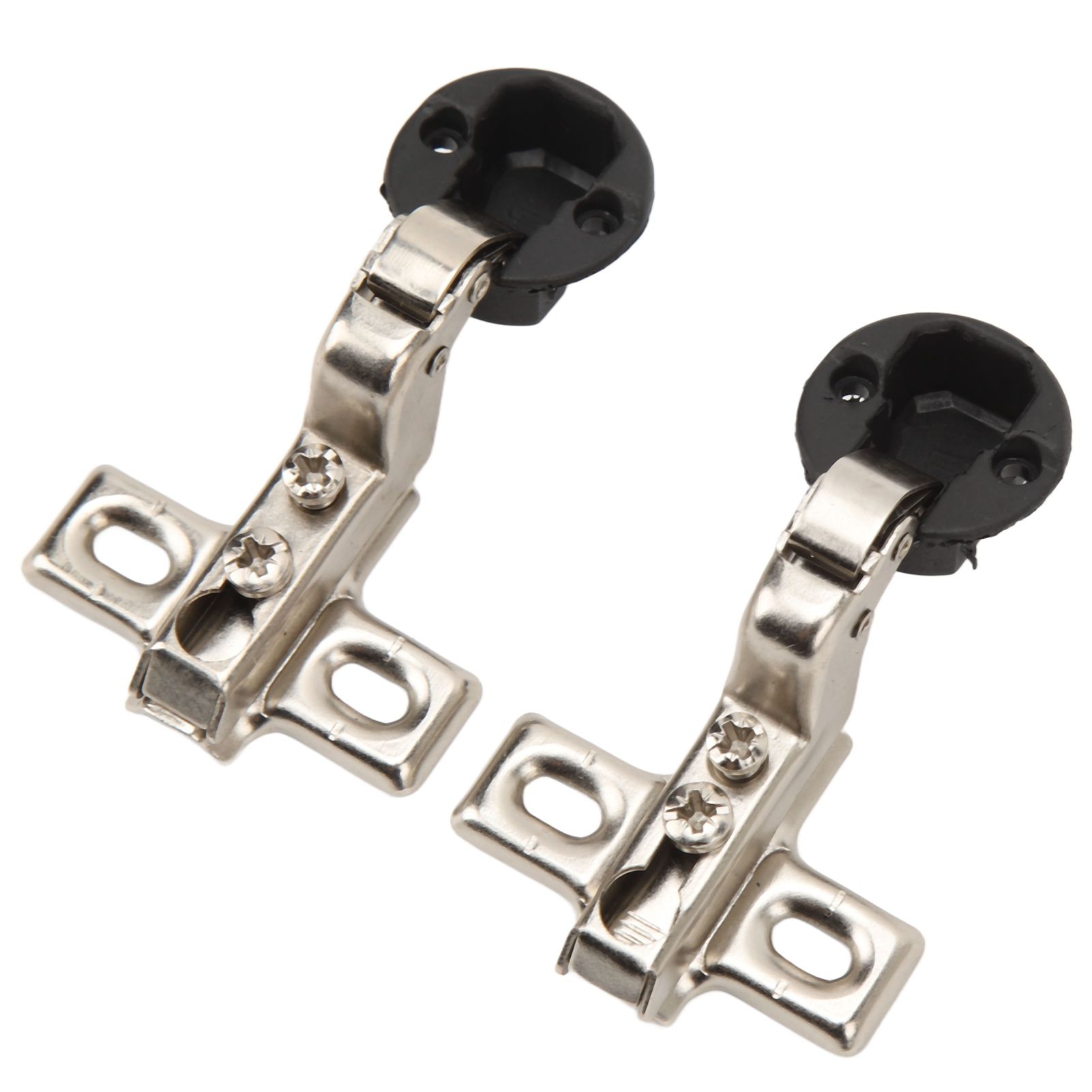 2pcs 26mm Hole Glass Hinge Mini Cabinet Hinge For Cabinet Glass Door view 2