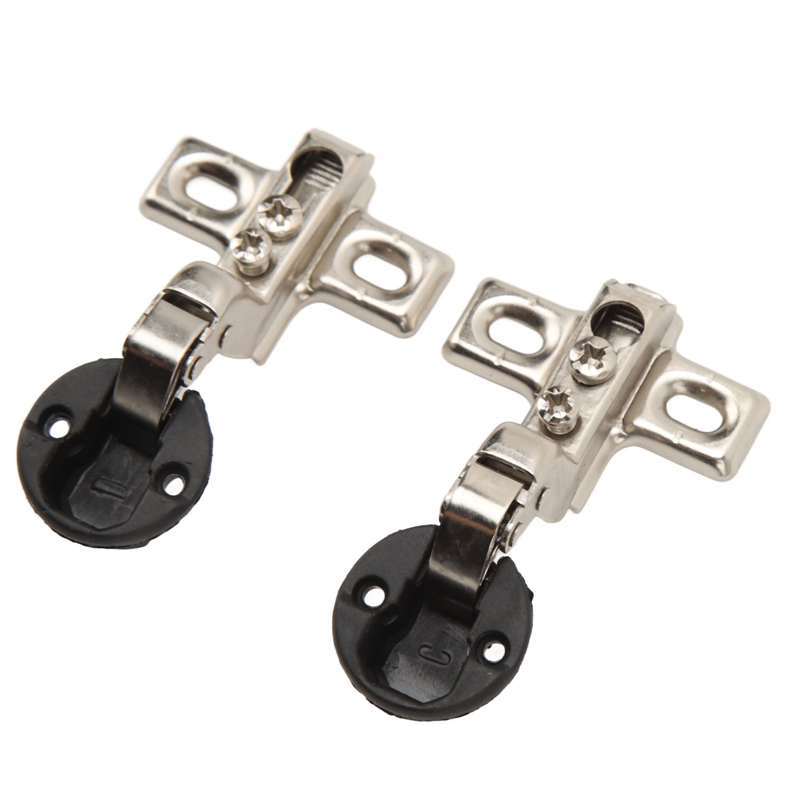 2pcs 26mm Hole Glass Hinge Mini Cabinet Hinge For Cabinet Glass Door view 4