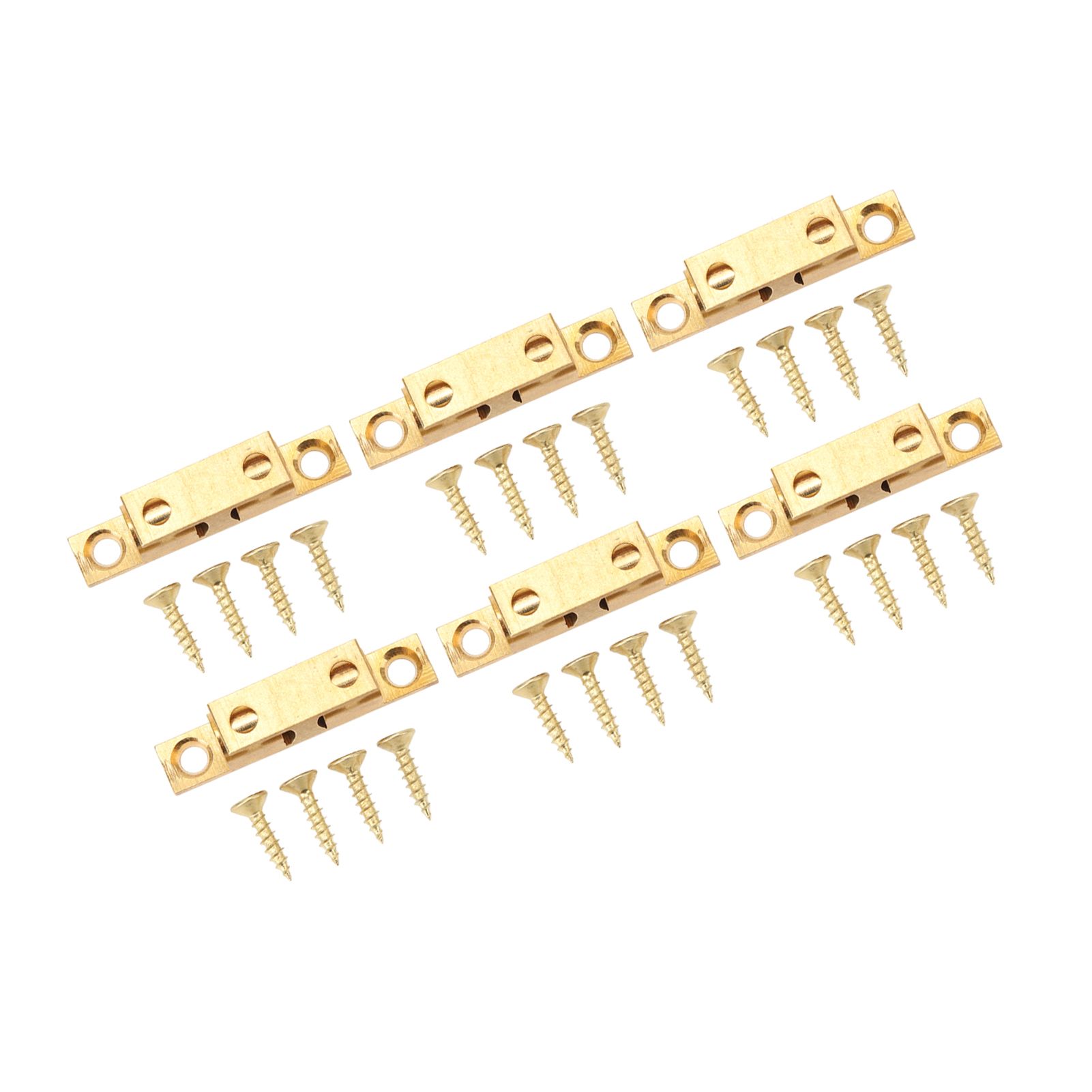 6 Set Cabinet Door Catch Brass Cabinet Door Closet Ball Tension Catch Latch view 2