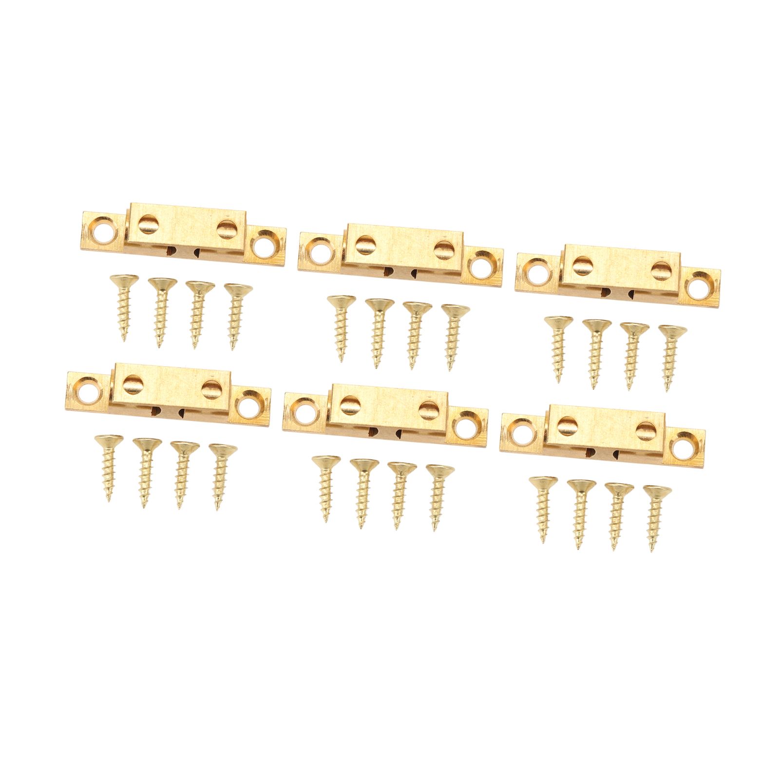 6 Set Cabinet Door Catch Brass Cabinet Door Closet Ball Tension Catch Latch view 4