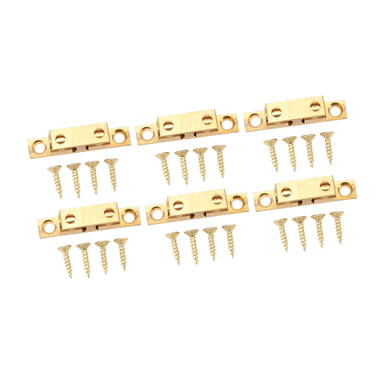 6 Set Cabinet Door Catch Brass Cabinet Door Closet Ball Tension Catch Latch view 5
