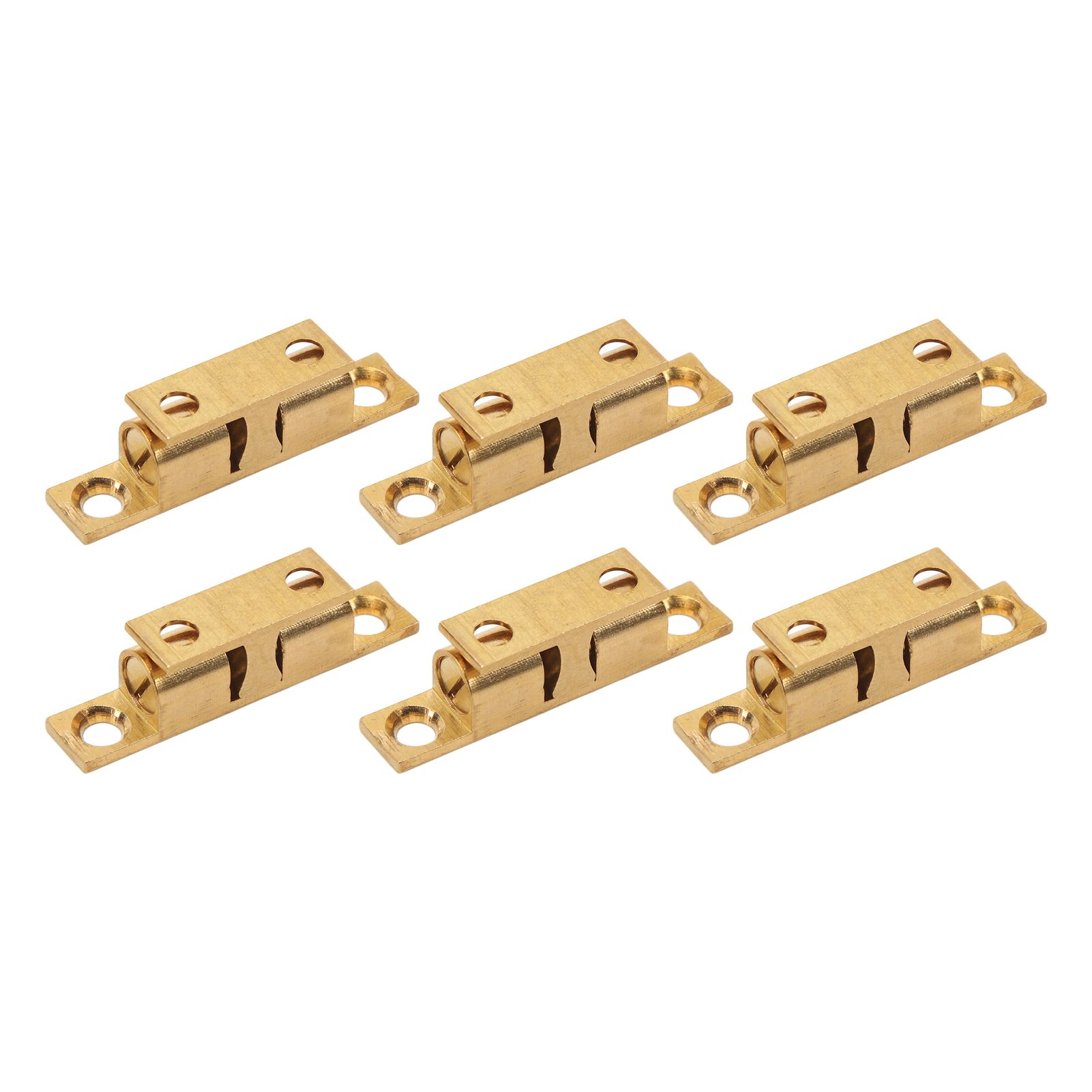 6 Set Cabinet Door Catch Brass Cabinet Door Closet Ball Tension Catch Latch view 10