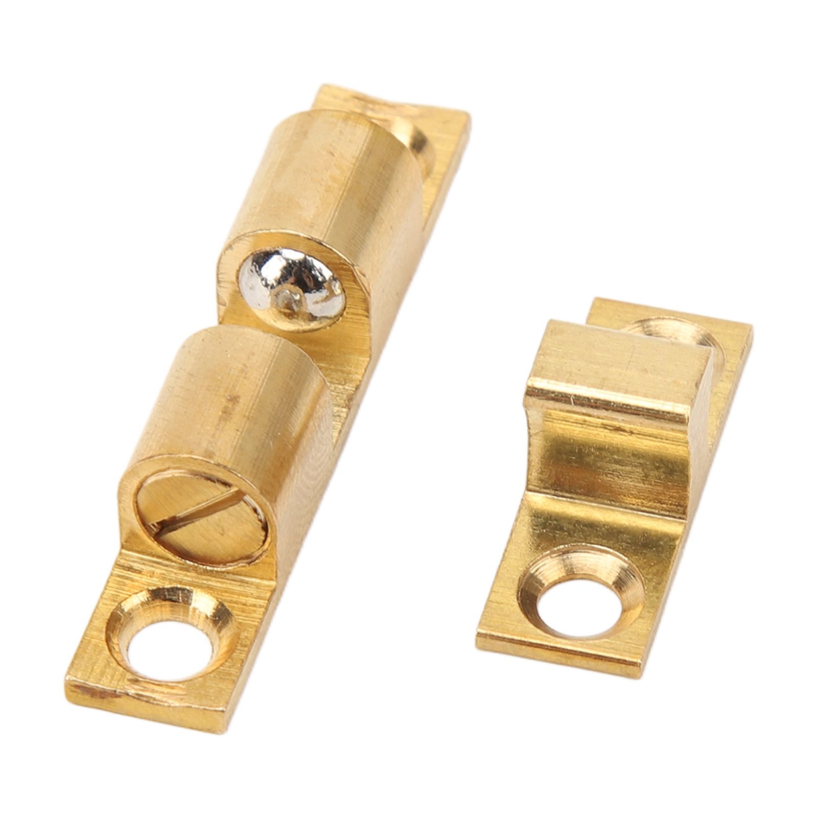 6 Set Cabinet Door Catch Brass Cabinet Door Closet Ball Tension Catch Latch view 15