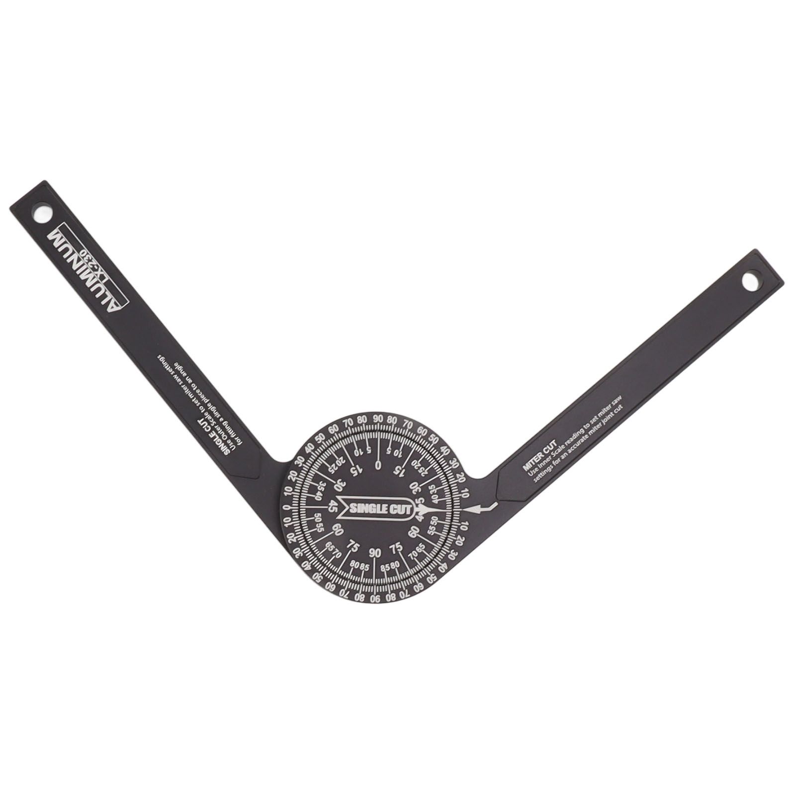 Miter Saw Protractor Accurate 2 Laser Engraving Scales Efficient Aluminum view 6