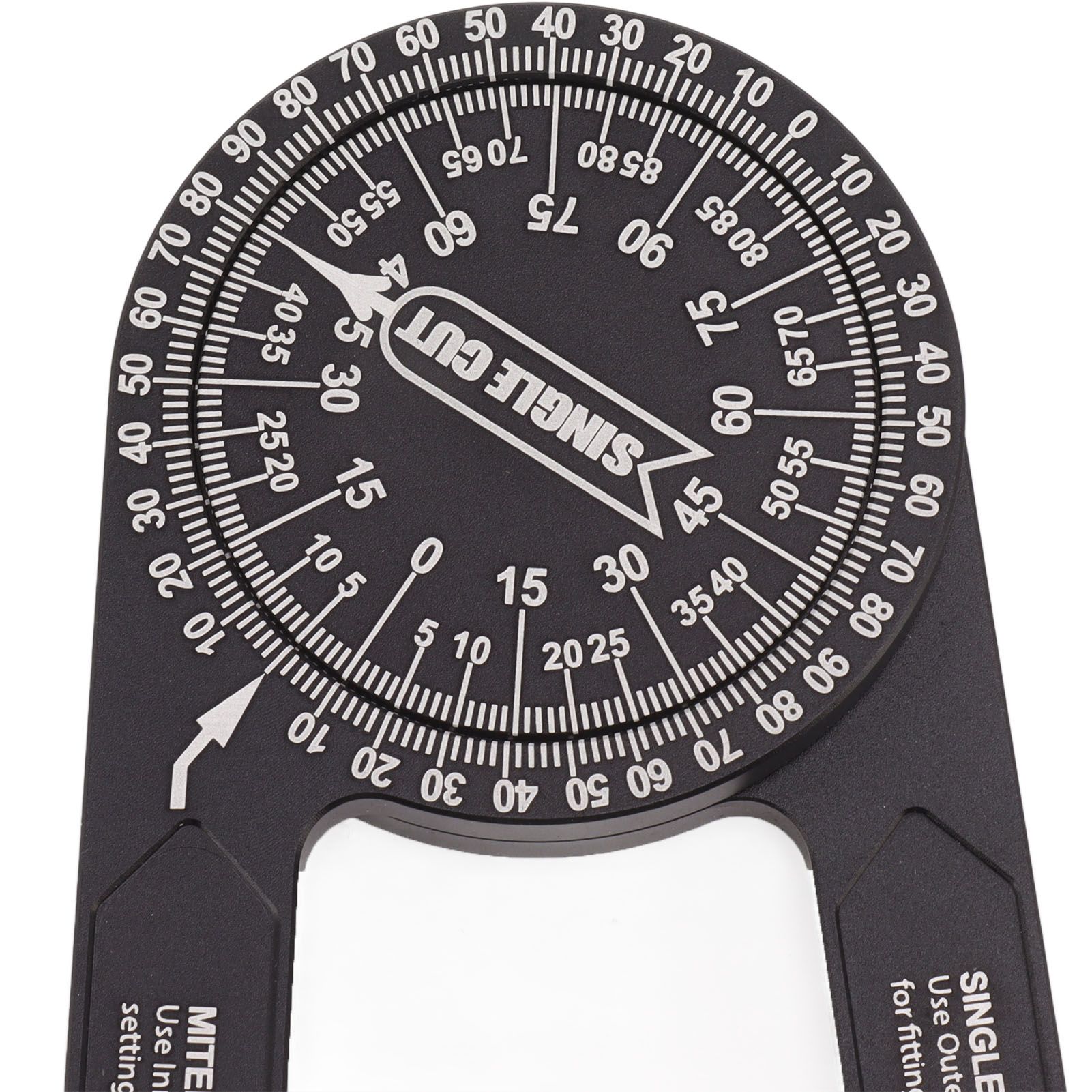 Miter Saw Protractor Accurate 2 Laser Engraving Scales Efficient Aluminum view 14
