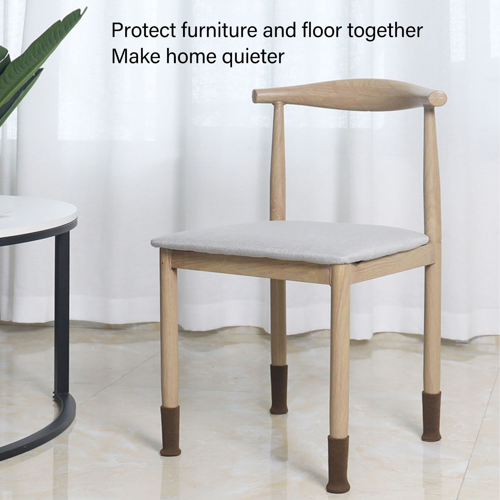 20Pcs Chair Leg Protector Table Furniture Cap Covers Prevent Scratches Noise view 15