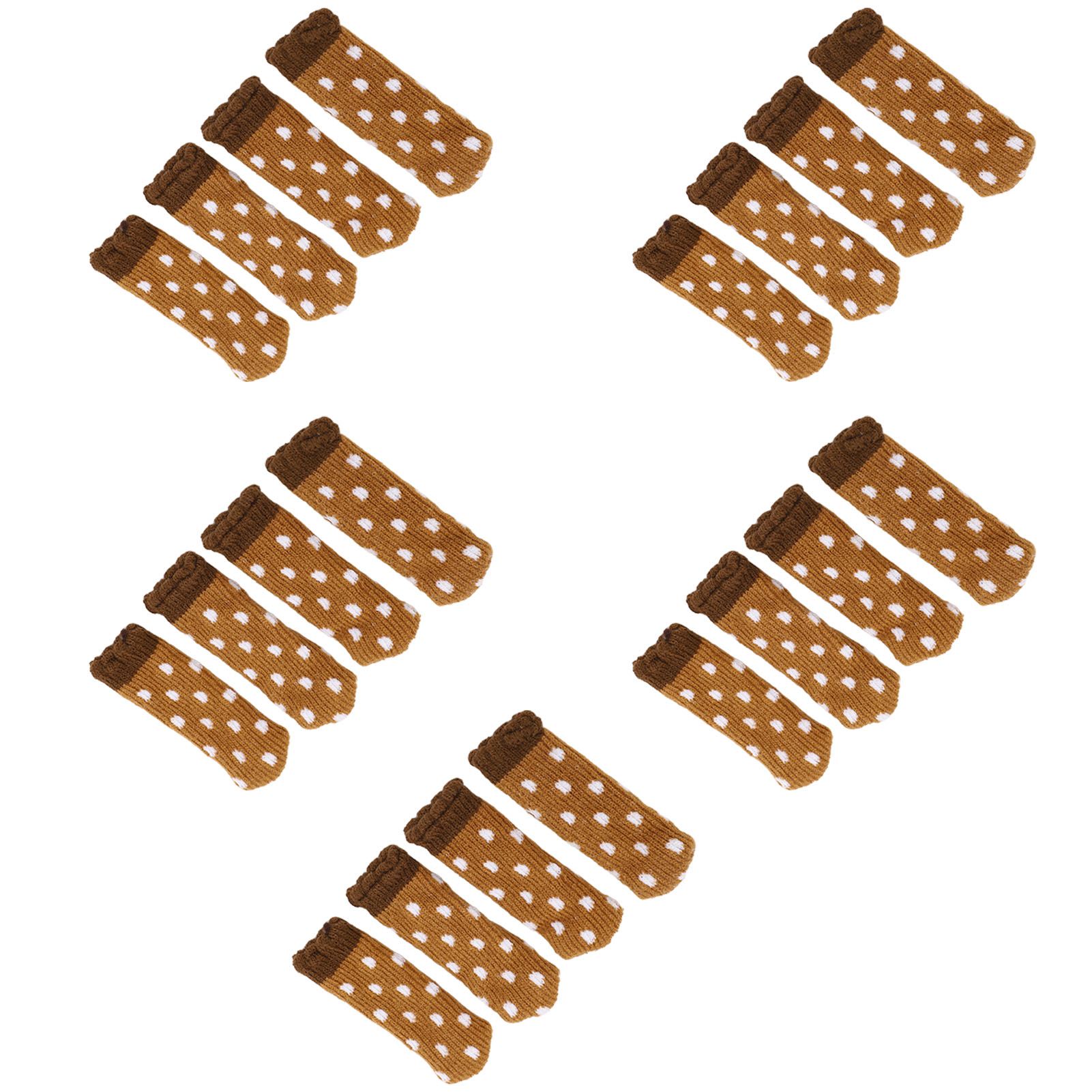 20PCS Furniture Leg Cover Pad Mute Floor Protection Mat Chair Leg Protectors view 5