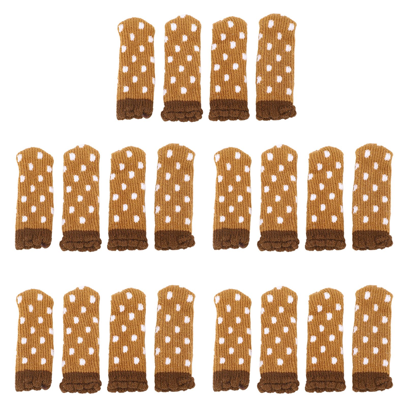 20PCS Furniture Leg Cover Pad Mute Floor Protection Mat Chair Leg Protectors view 7