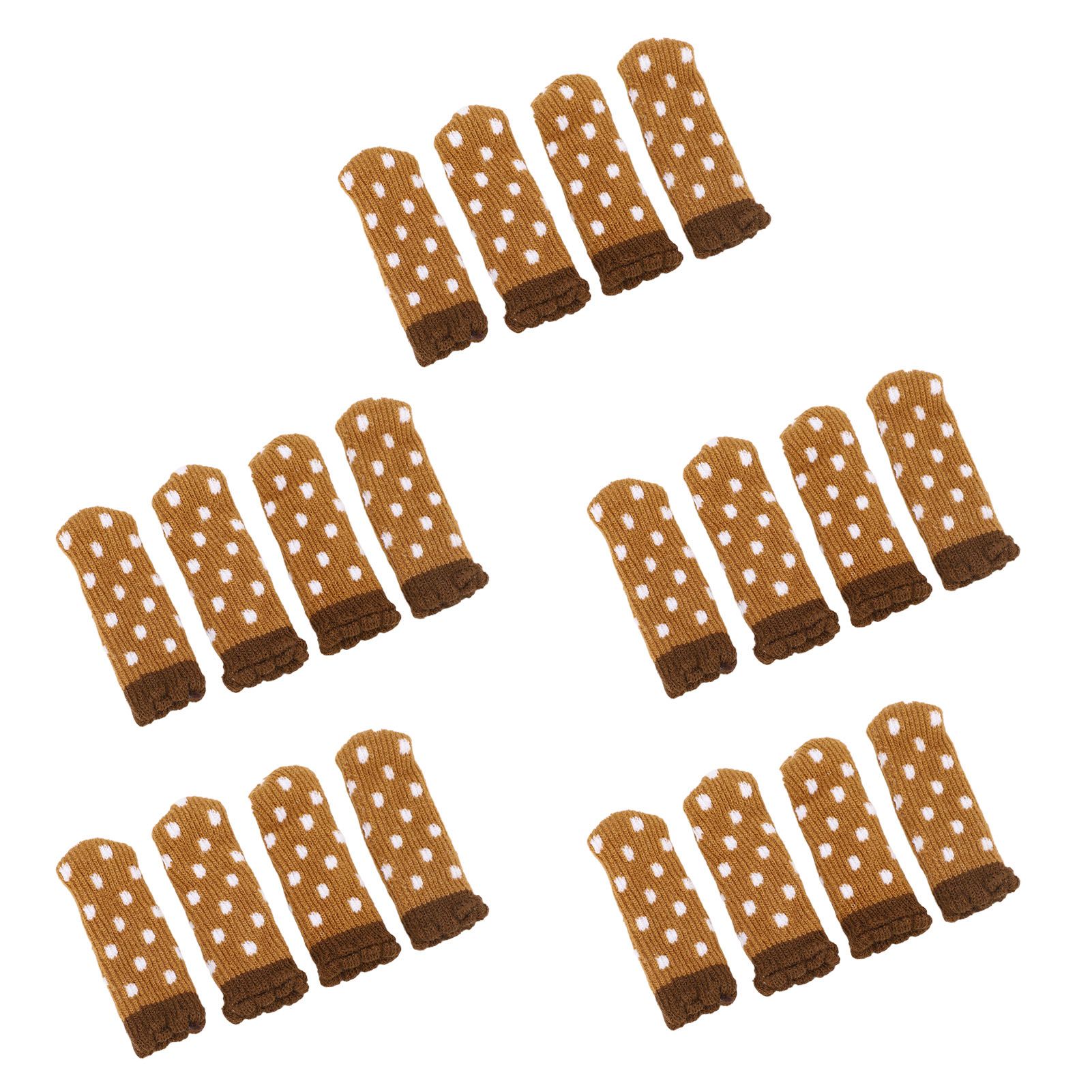 20PCS Furniture Leg Cover Pad Mute Floor Protection Mat Chair Leg Protectors view 9