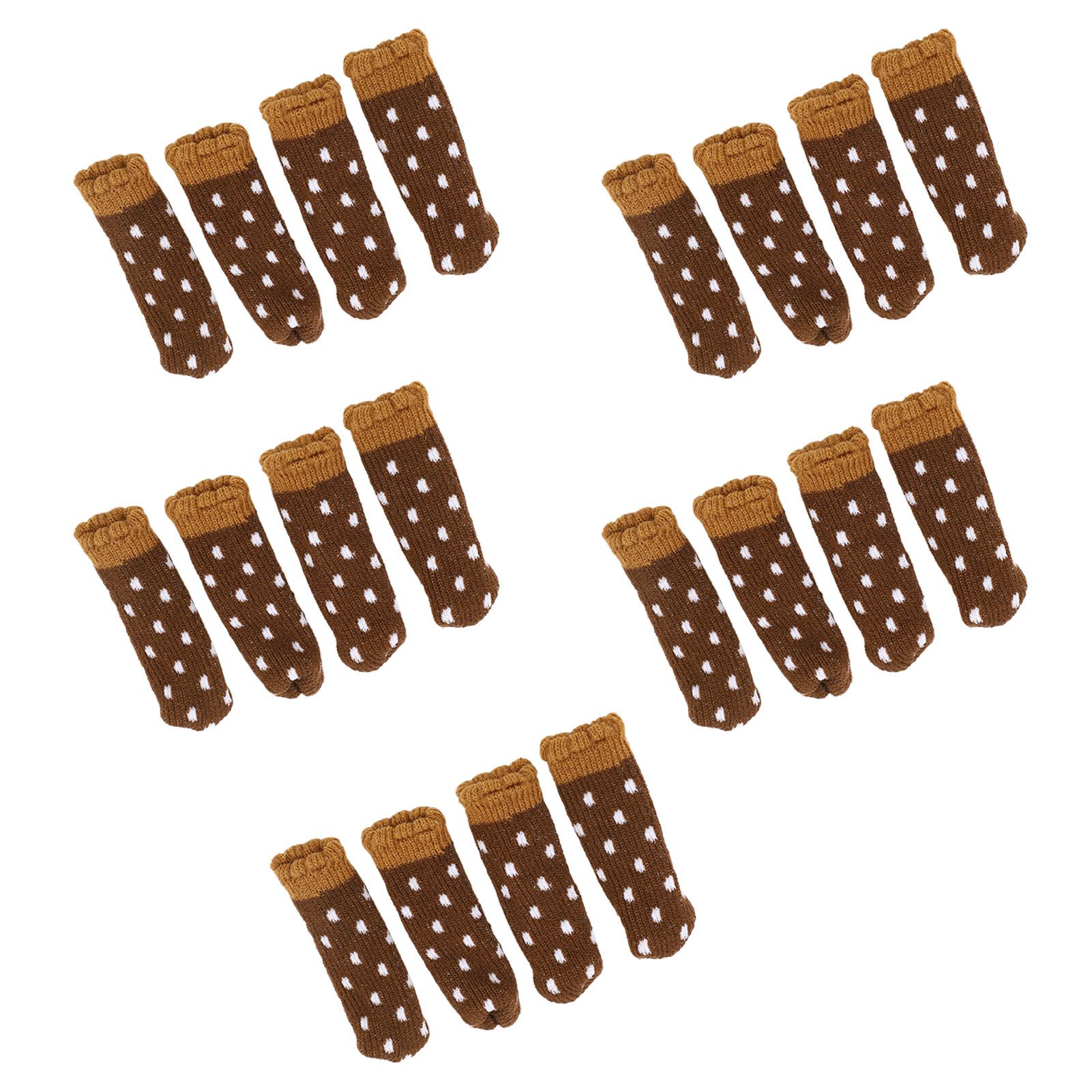 20PCS Furniture Leg Cover Pad Mute Floor Protection Mat Chair Leg Protectors view 2