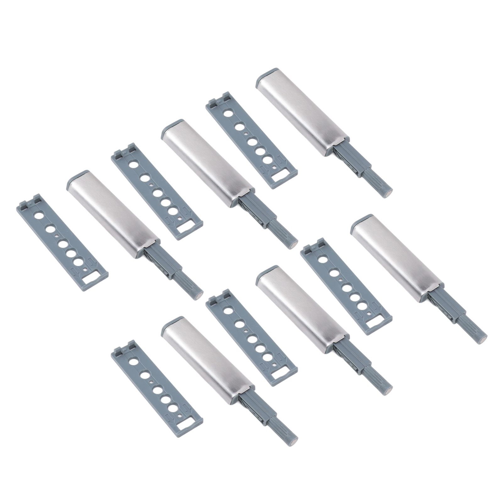 16pcs Push Open Latch Heavy Duty Stainless Steel Push Release Latch for view 6