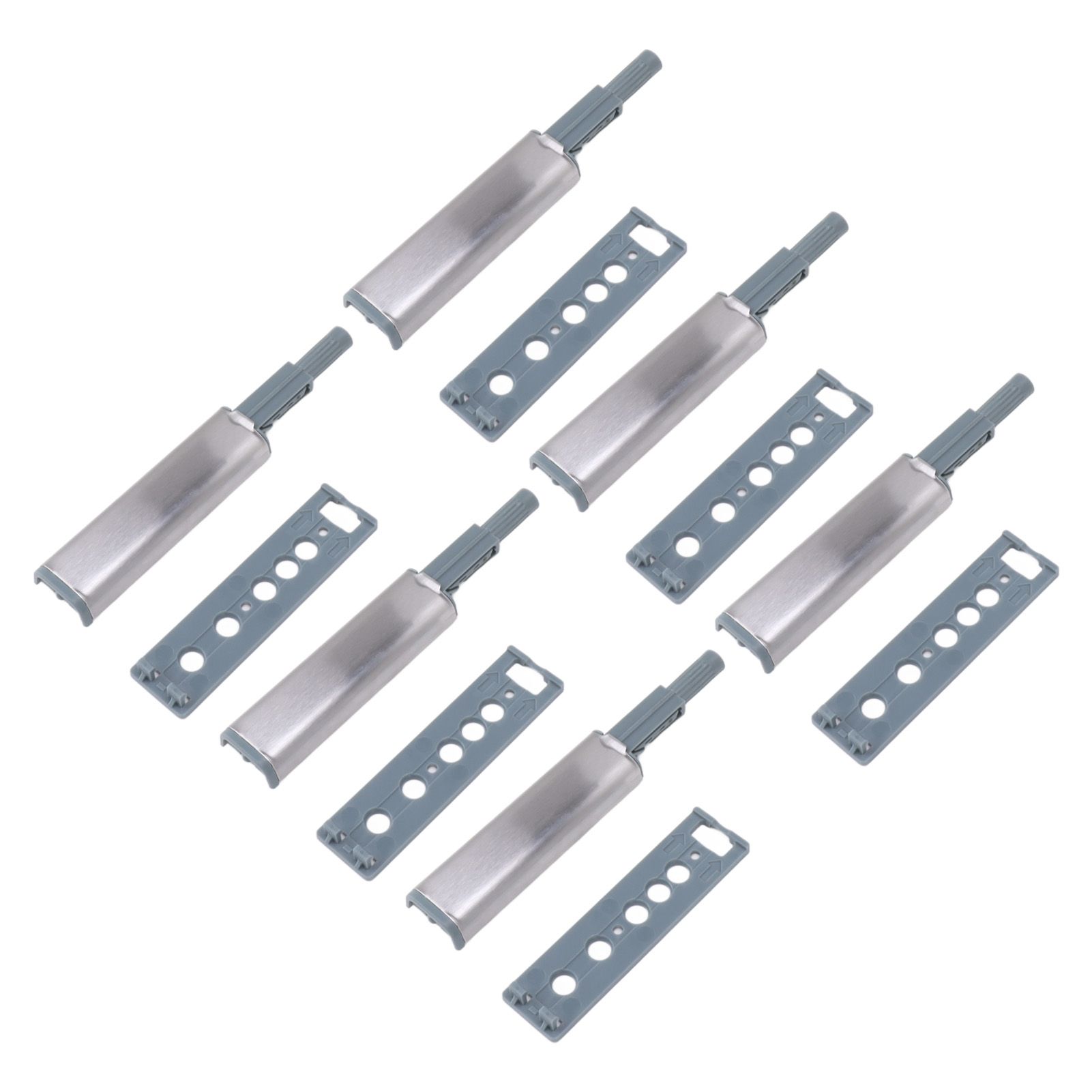 16pcs Push Open Latch Heavy Duty Stainless Steel Push Release Latch for view 8