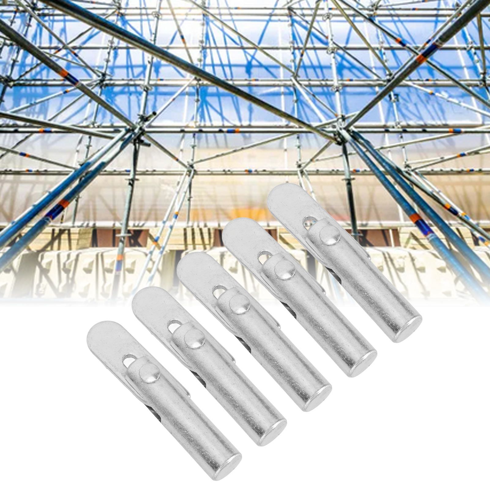 50Pcs Mobile Scaffolding Joint Connecter Point Bar Galvanized Scaffolding view 12