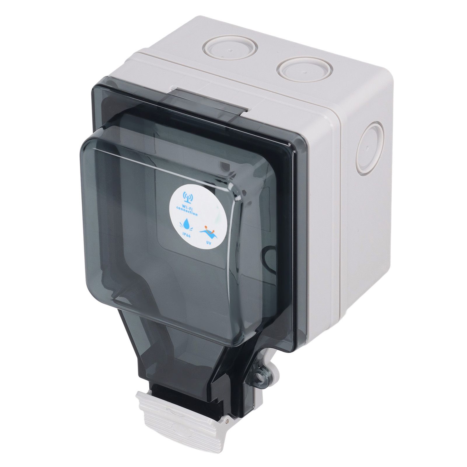 Outdoor Outlet WIFI IP66 Waterproof Socket With Timer for Patio Garden US Plug view 3