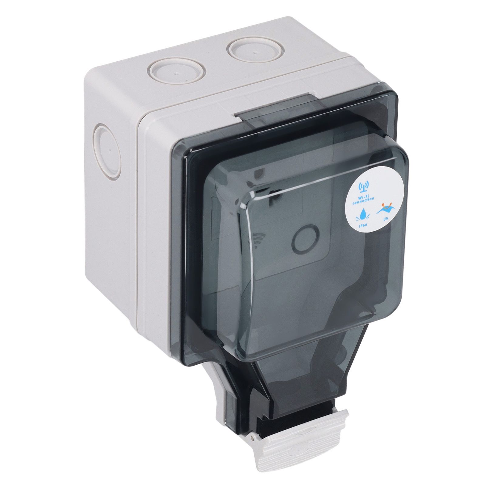 Outdoor Outlet WIFI IP66 Waterproof Socket With Timer for Patio Garden US Plug view 4