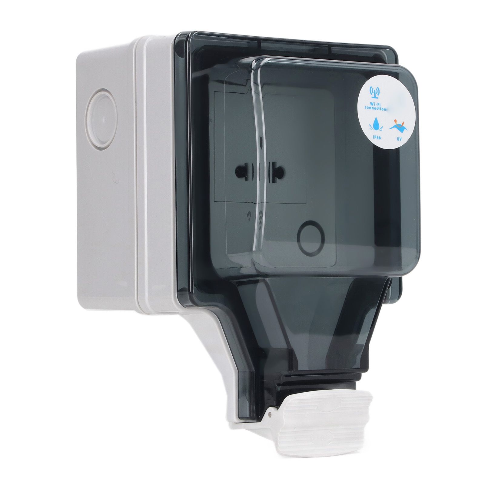 Outdoor Outlet WIFI IP66 Waterproof Socket With Timer for Patio Garden US Plug view 6