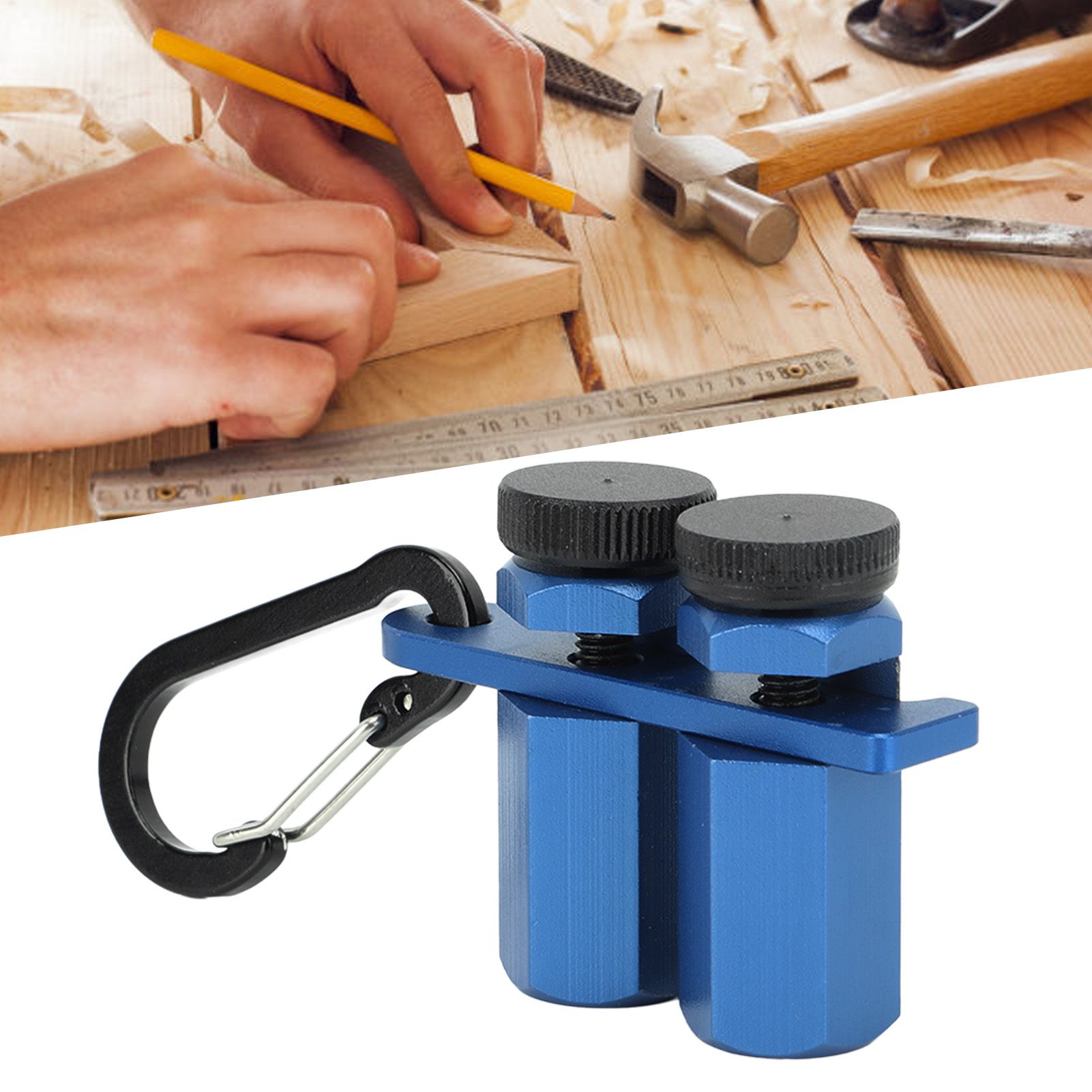 Stair Gauge Knob Metal Stair Stringer Layout Tool Tall Stair Gauge for Framing view 11