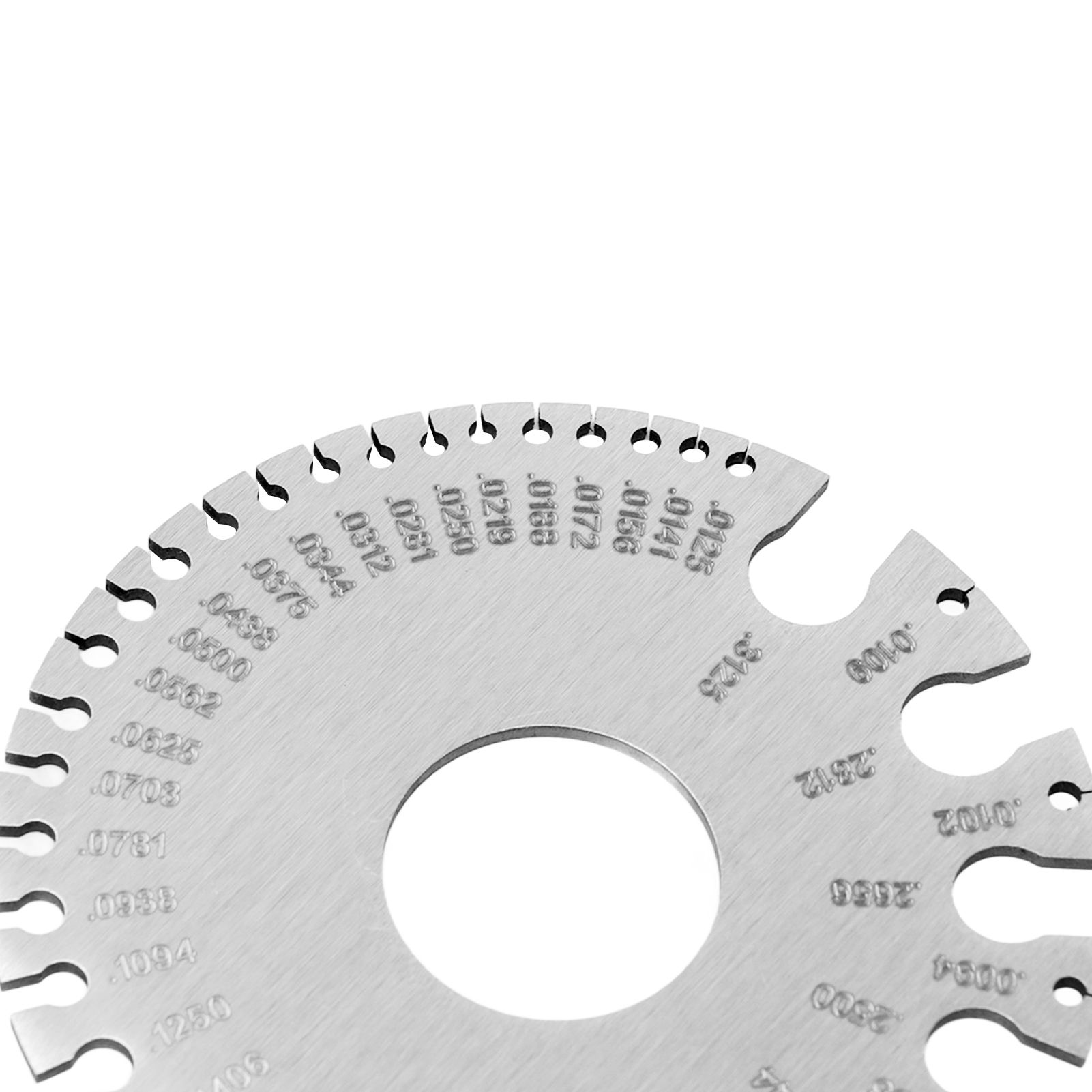 2pcs Stainless Steel Thickness Gauges Professional Standard Metal Sheets view 14