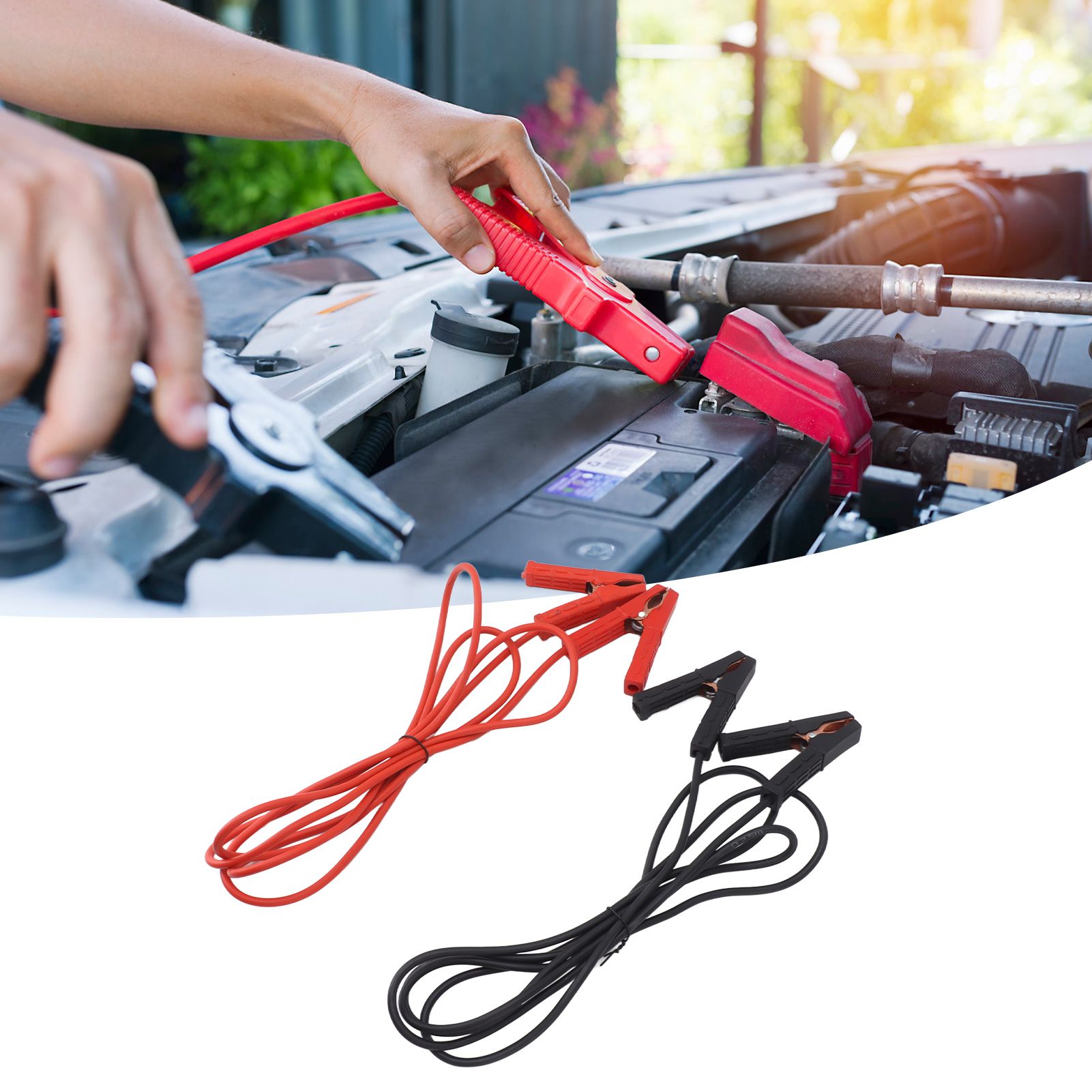 Automotive Jumper Cable Durable Heavy Duty Automotive Booster Cable Portable view 11