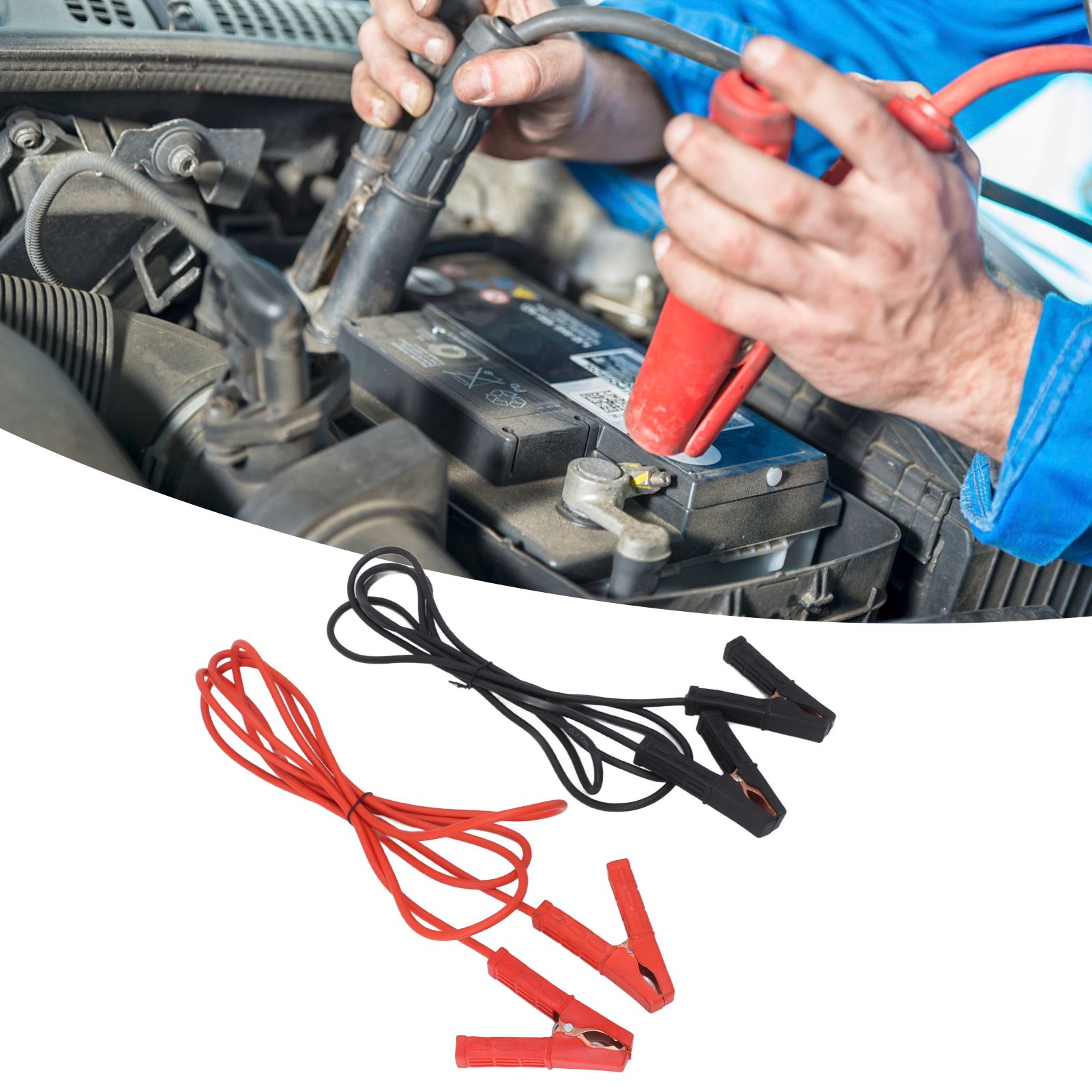 Automotive Jumper Cable Durable Heavy Duty Automotive Booster Cable Portable view 12