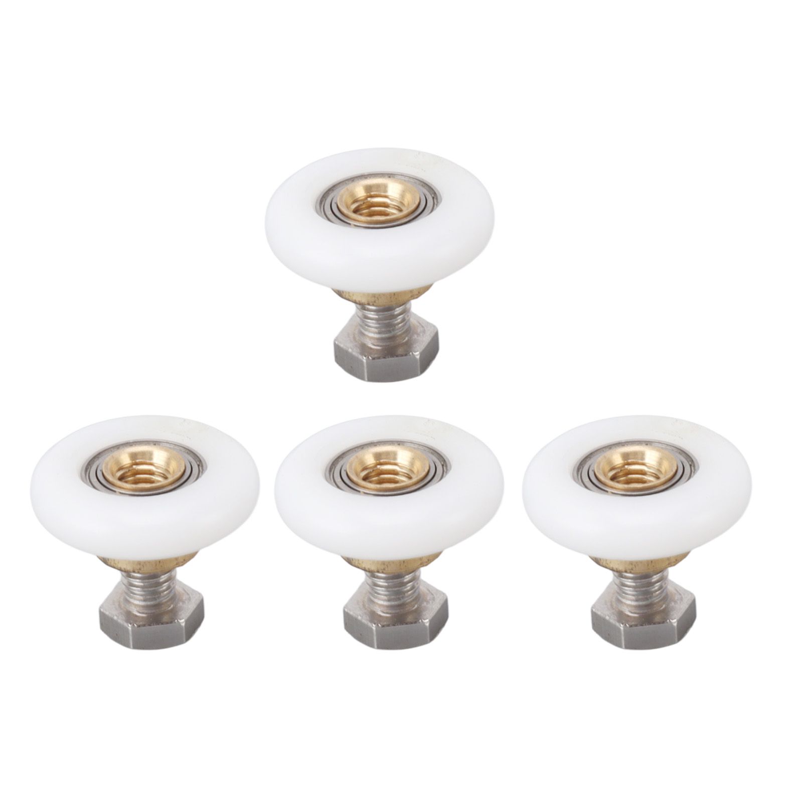 4 Set Shower Door Rollers Runners Wheels Bathroom Glass Door Rollers Runners view 6