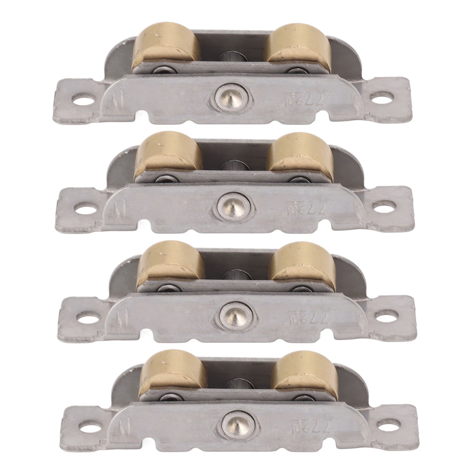 4PCS Sliding Patio Door Roller Assembly Stainless Steel Copper Ball Bearing view 2