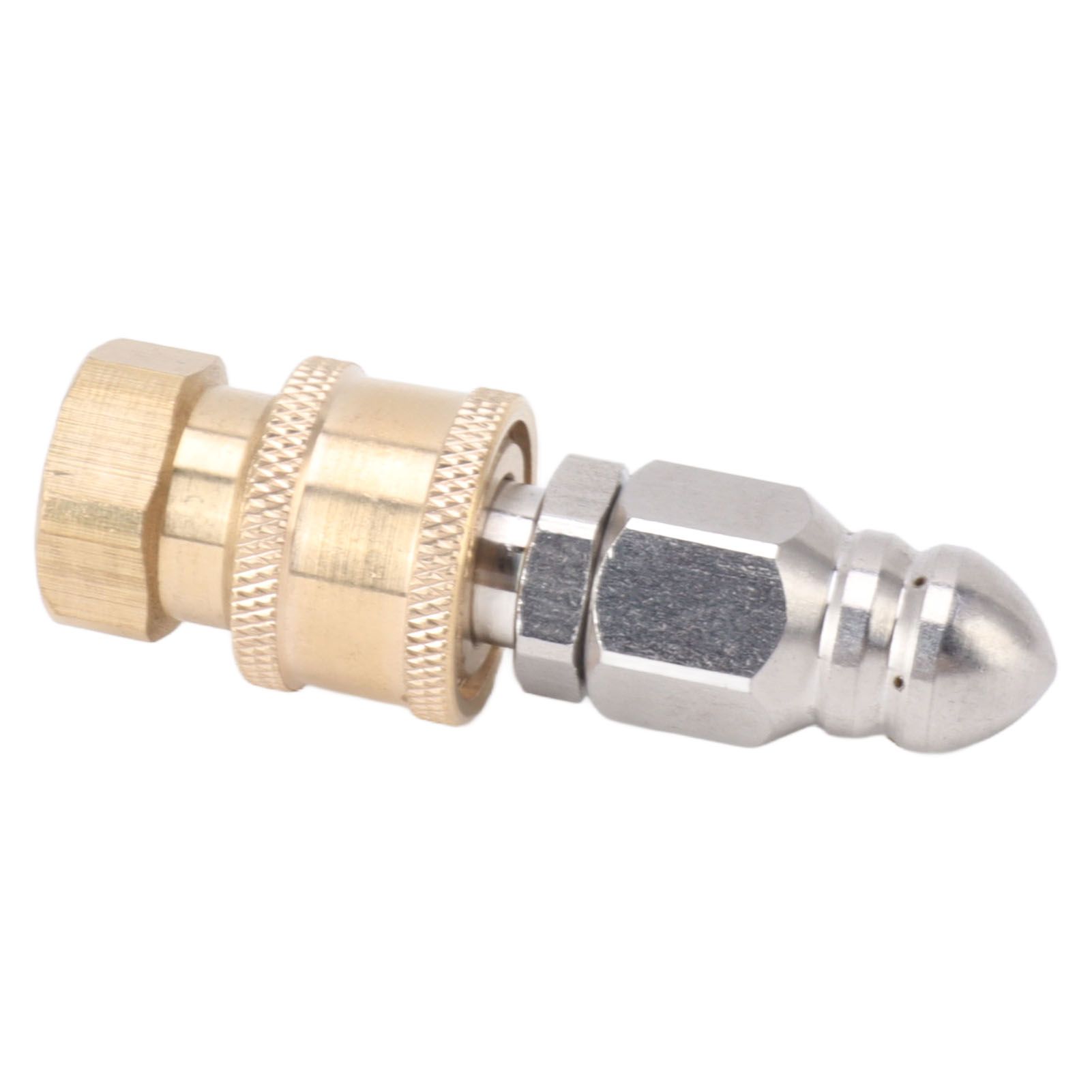 Compact Sewer Nozzle G1/4 Quick Insert Drain Hose Nozzle Pressure Washer view 8
