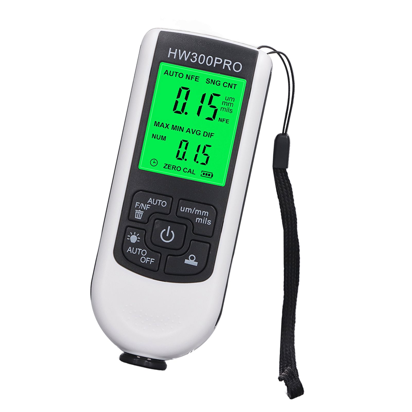 Coating Thickness Gauge High Accuracy Paint Depth Gauge Meter Antislip view 6