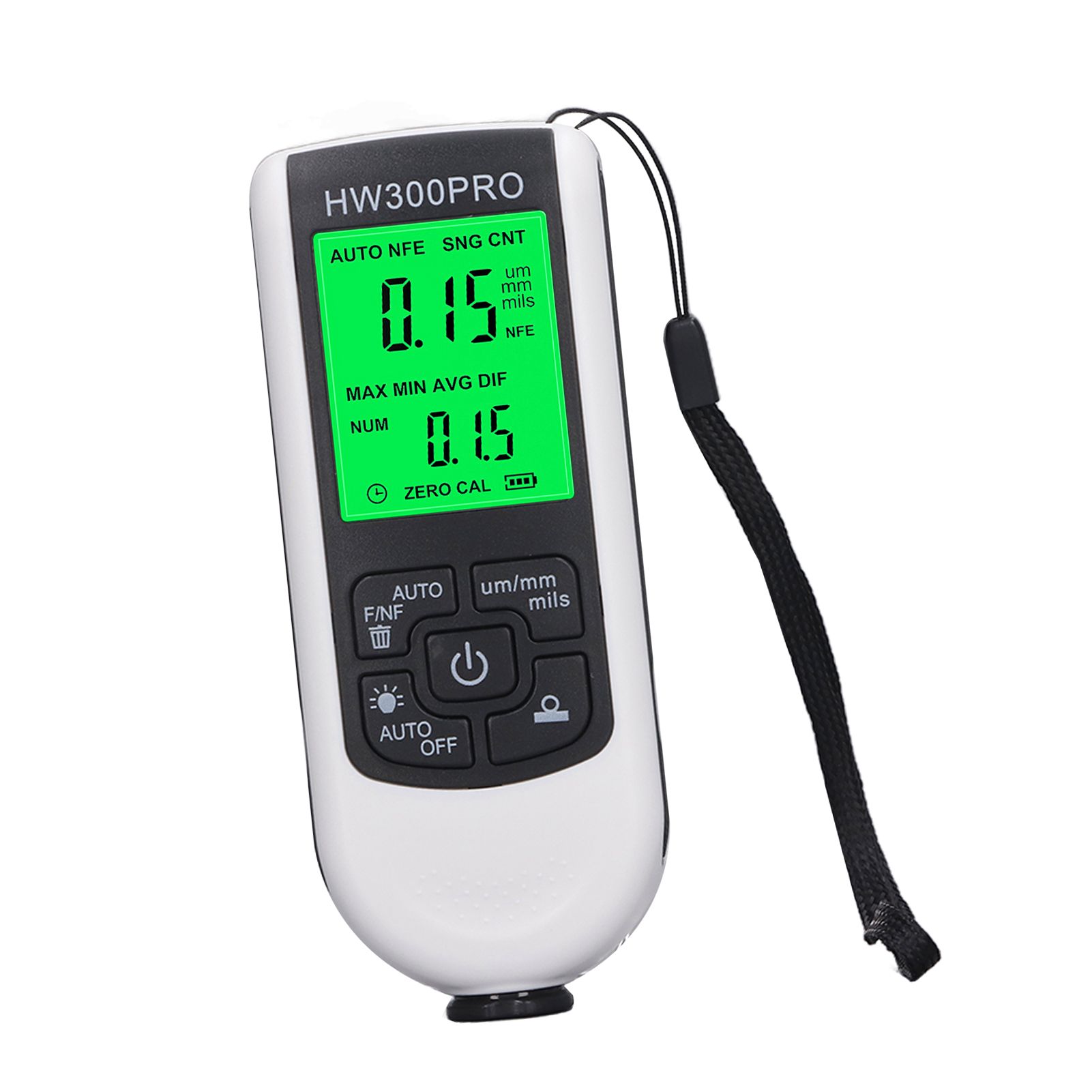 Coating Thickness Gauge High Accuracy Paint Depth Gauge Meter Antislip view 7