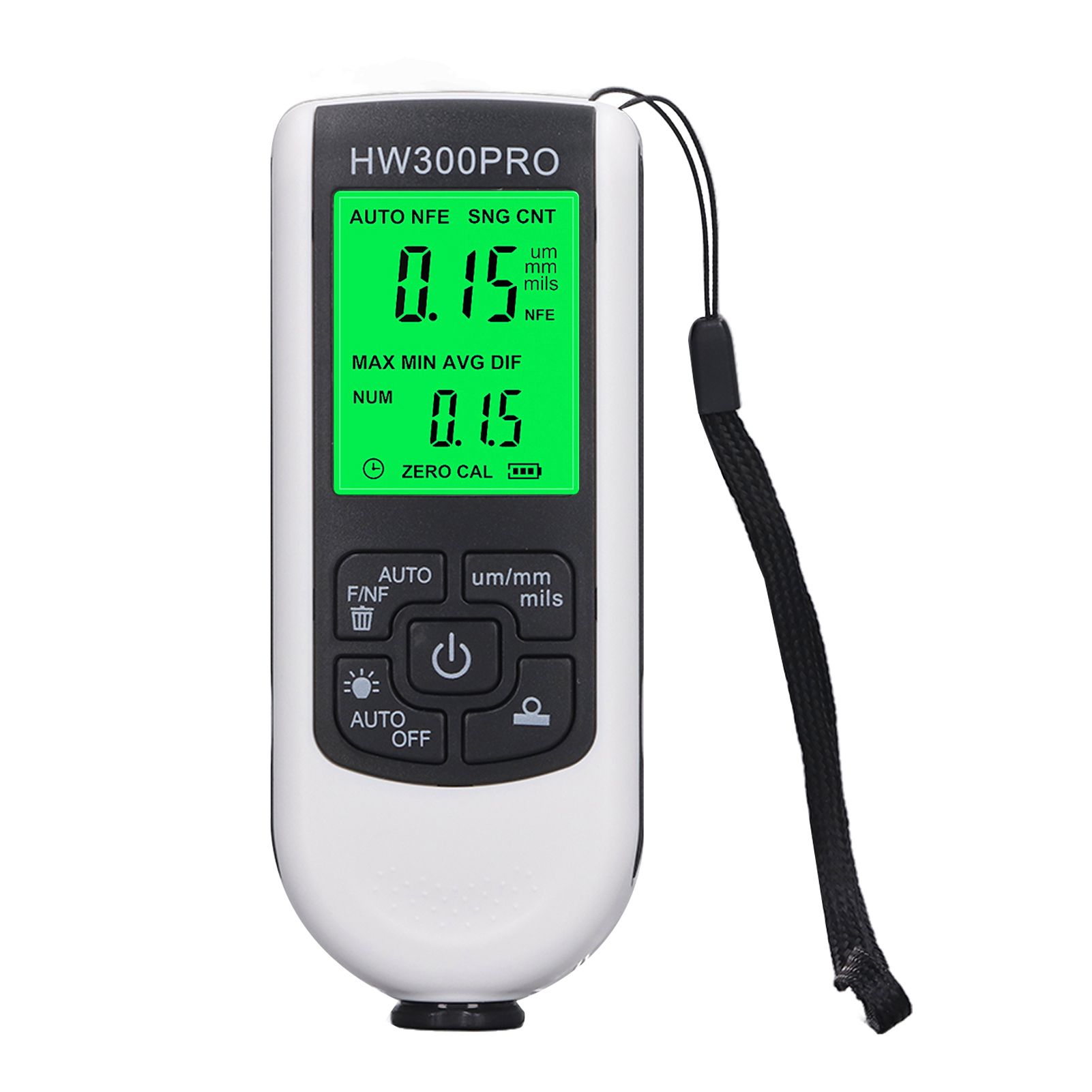 Coating Thickness Gauge High Accuracy Paint Depth Gauge Meter Antislip view 8