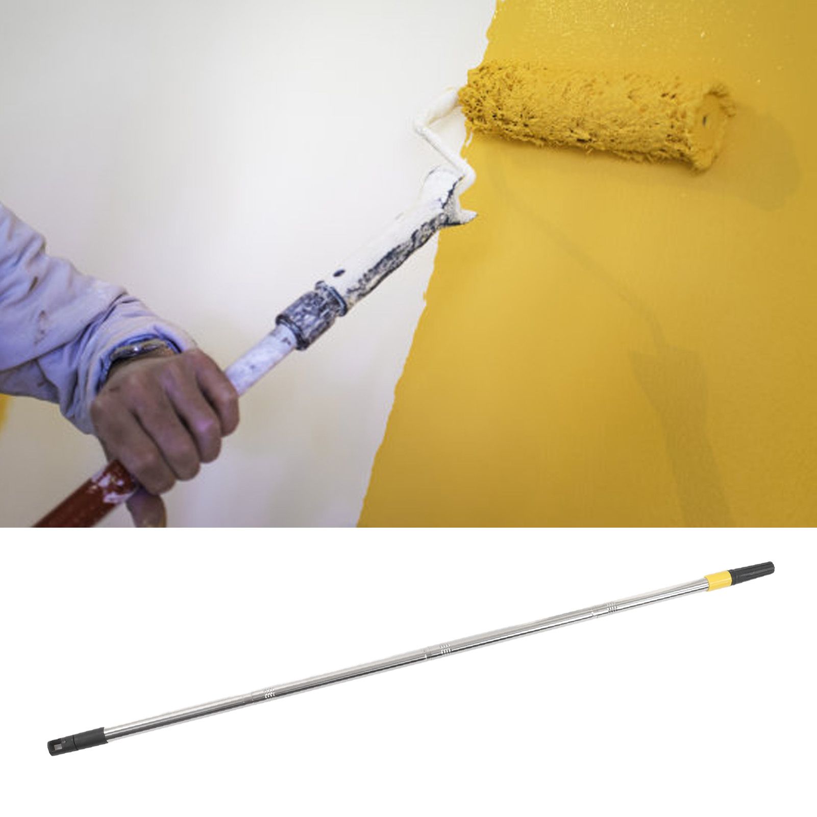 Paint Roller Extension Pole Multipurpose Telescopic Extension Pole Lightweight view 12
