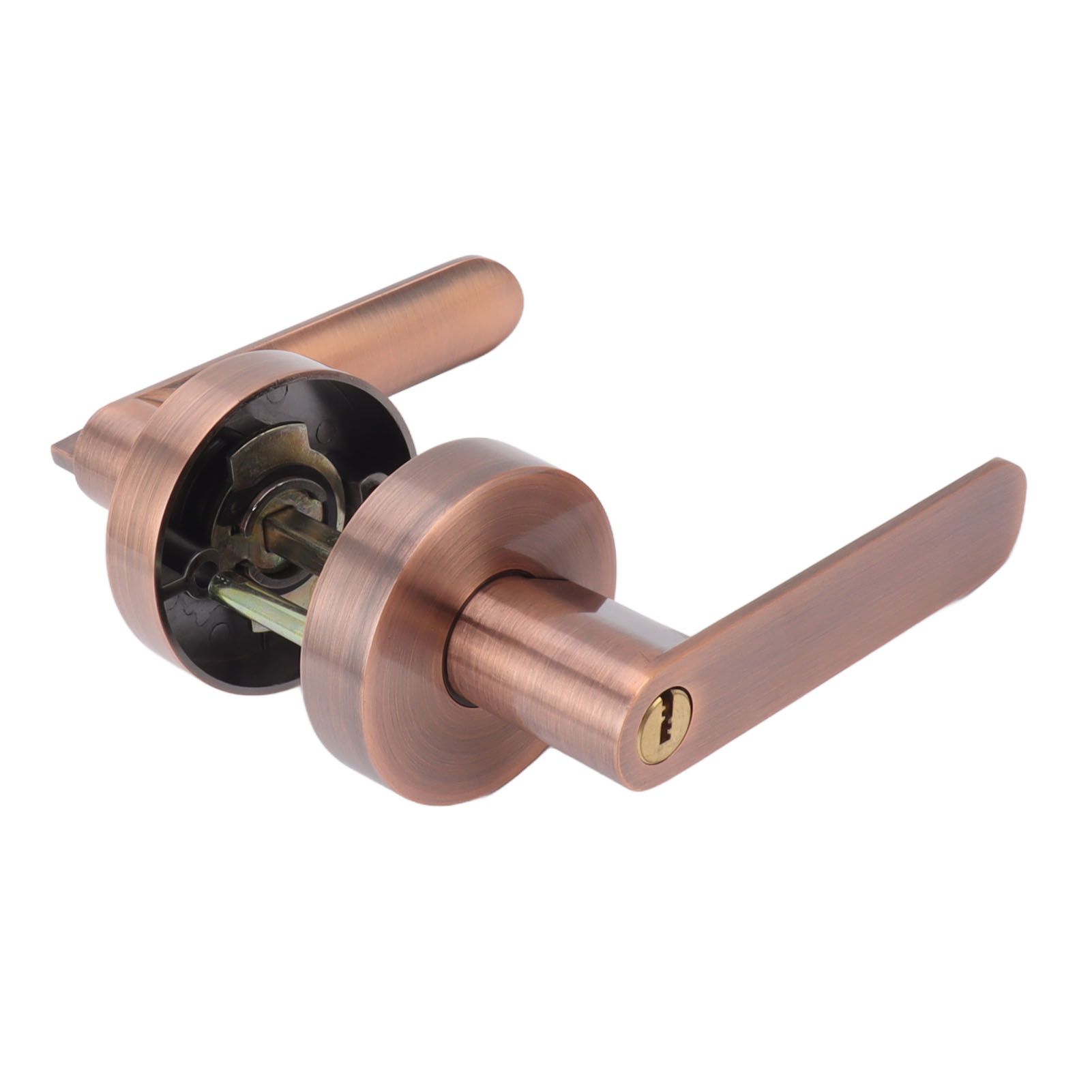 Passage Door Lever Set Aluminum Alloy Simple Modern Door Entry Lever Lock for view 4