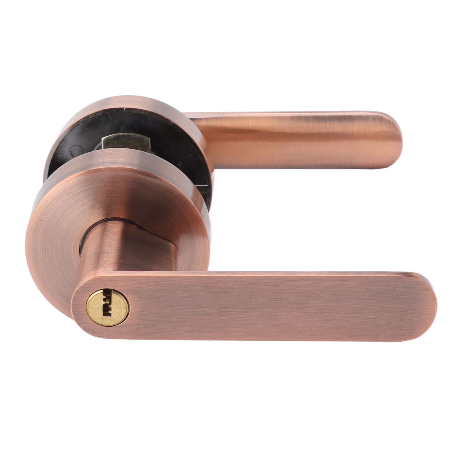 Passage Door Lever Set Aluminum Alloy Simple Modern Door Entry Lever Lock for view 6