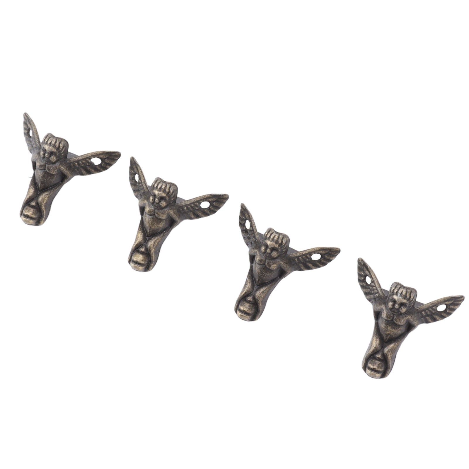 20PCS Metal Box Feet Zinc Alloy Fine Detail Jewelry Box Hardware Feet for view 3